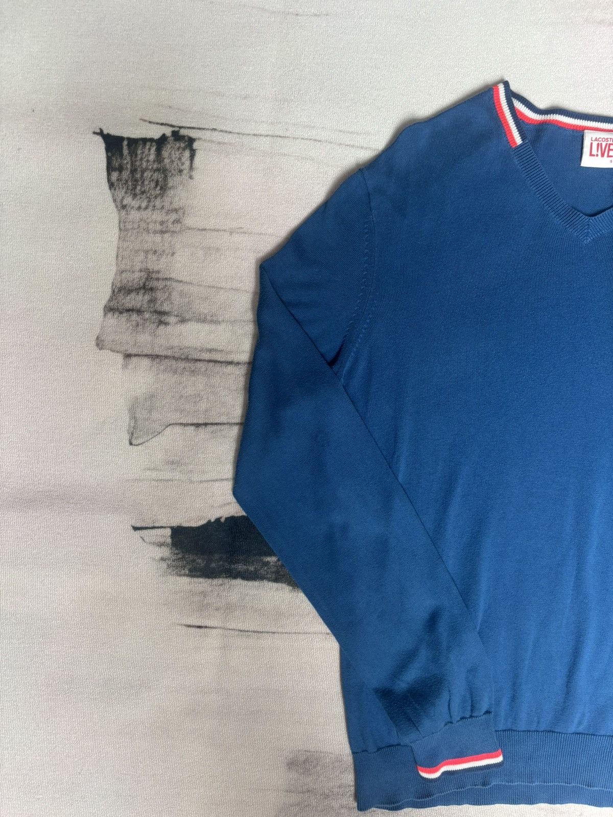 Lacoste Light blue Lacoste v-neck size L Size US L / EU 52-54 / 3 - 7 Thumbnail