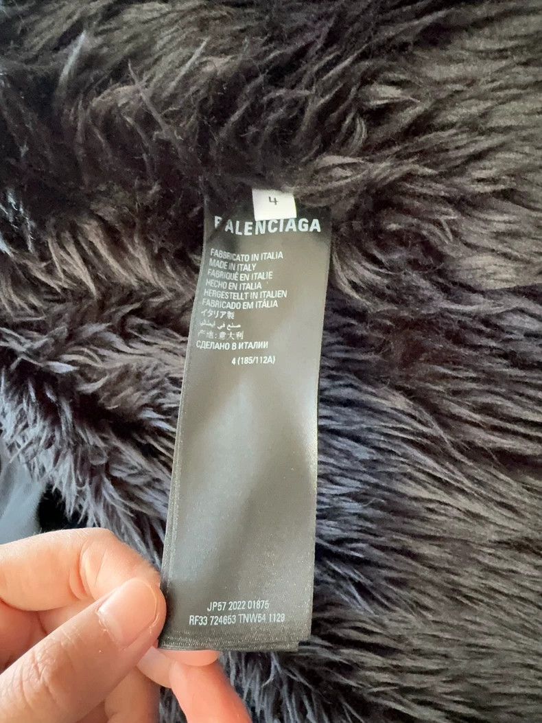 Balenciaga Balenciaga Yeti New York Stock Exchange denim fur jacket Size US XL / EU 56 / 4 - 4 Thumbnail