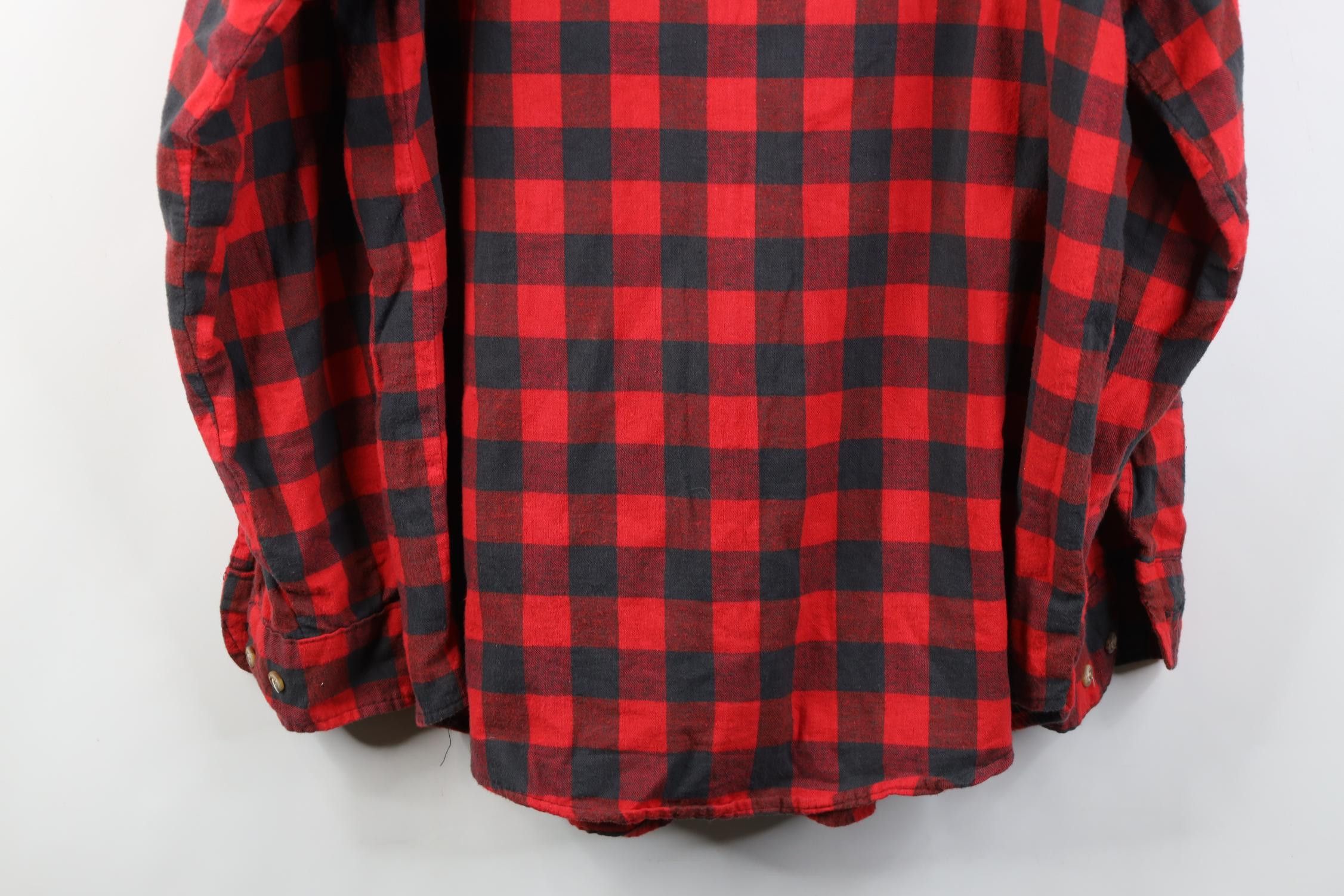 FiveBrother Vintage 70s Five Brother Collared Button Shirt Plaid USA Size US XL / EU 56 / 4 - 12 Thumbnail