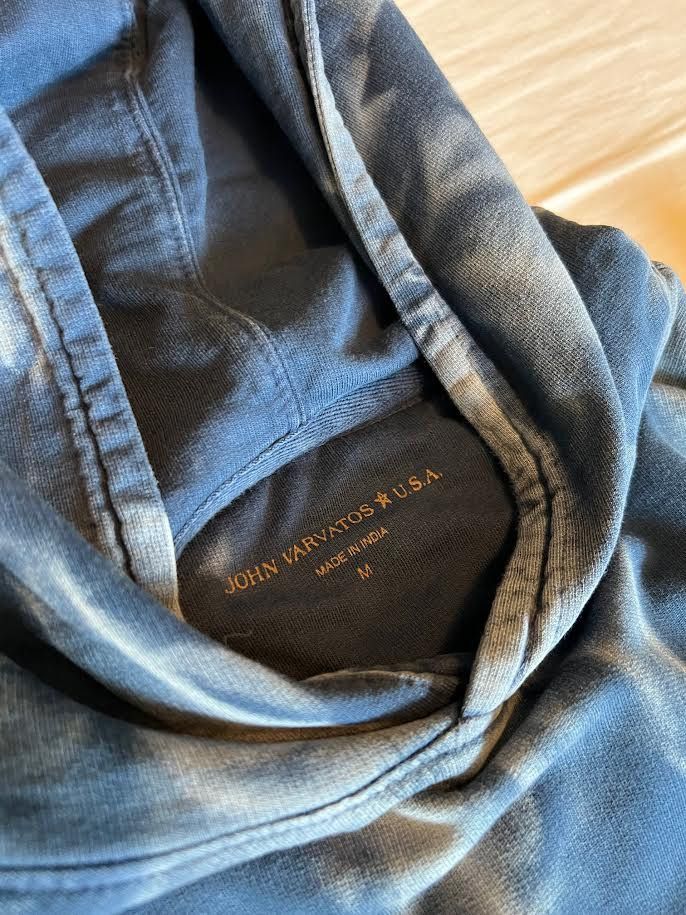 John Varvatos John Varvatos Blue Tie Dye Hoody Size US M / EU 48-50 / 2 - 4 Thumbnail
