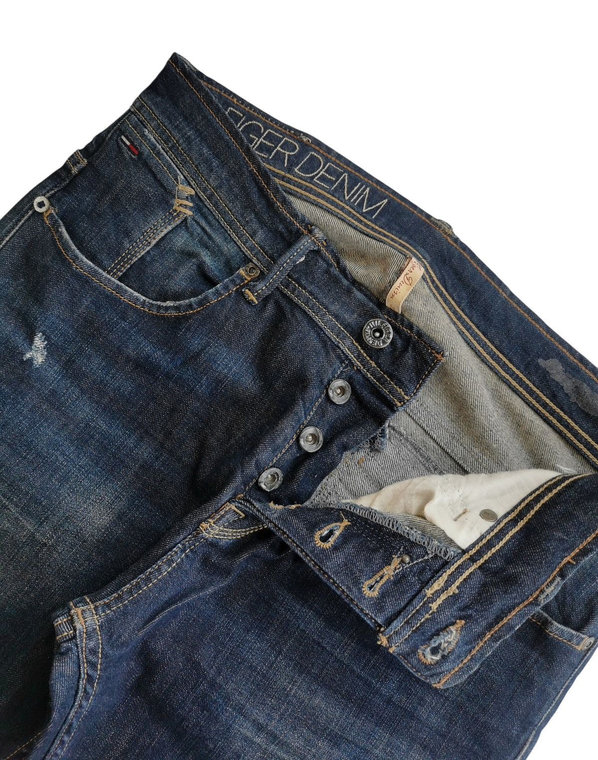 Tommy Hilfiger Tommy Hilfiger Denim Distressed Jeans Size US 32 / EU 48 - 7 Thumbnail