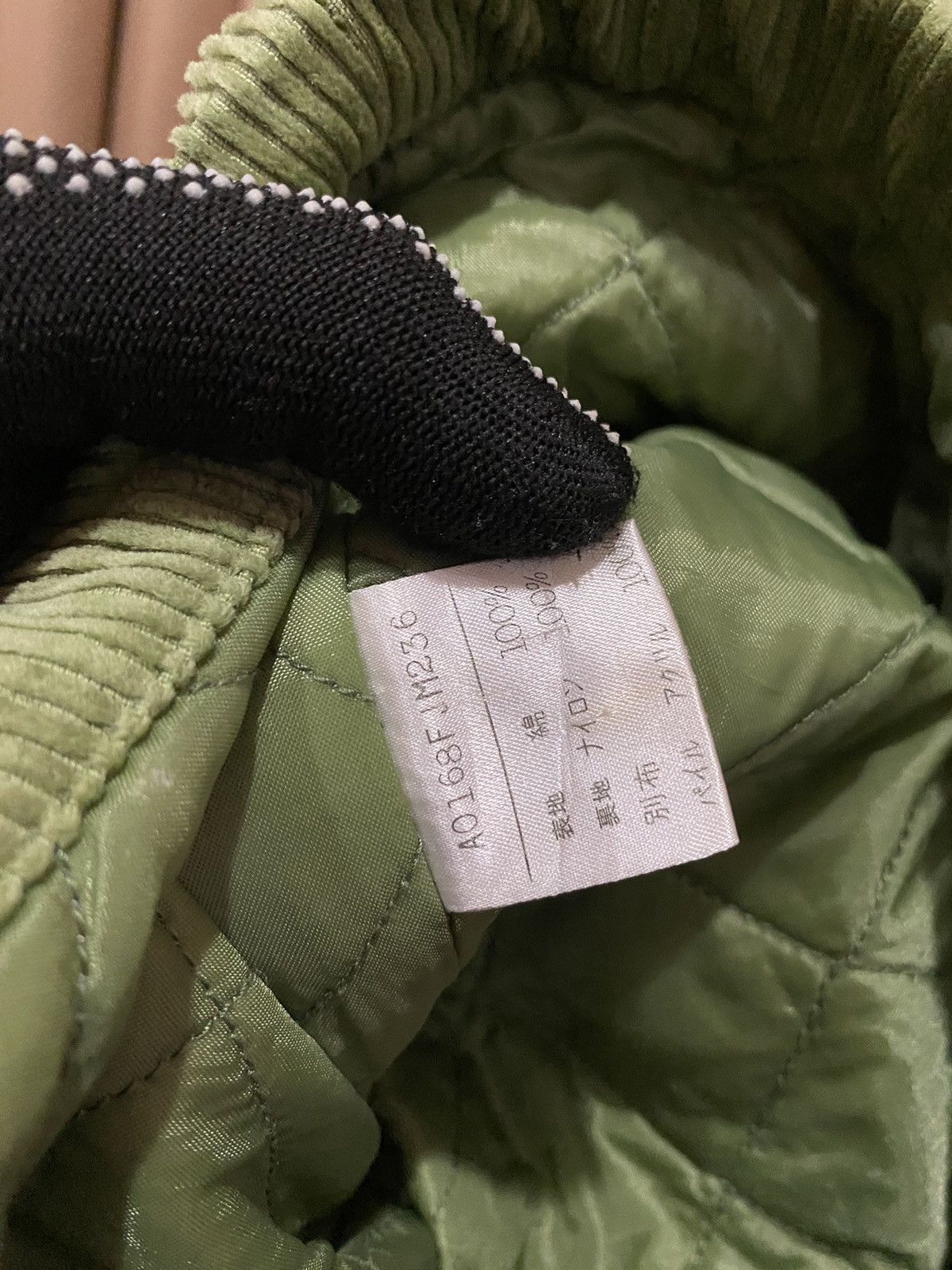 Melrose Vintage Melrose en Famille Green Corduroy Sherpa-Line Jacket Size US M / EU 48-50 / 2 - 9 Thumbnail