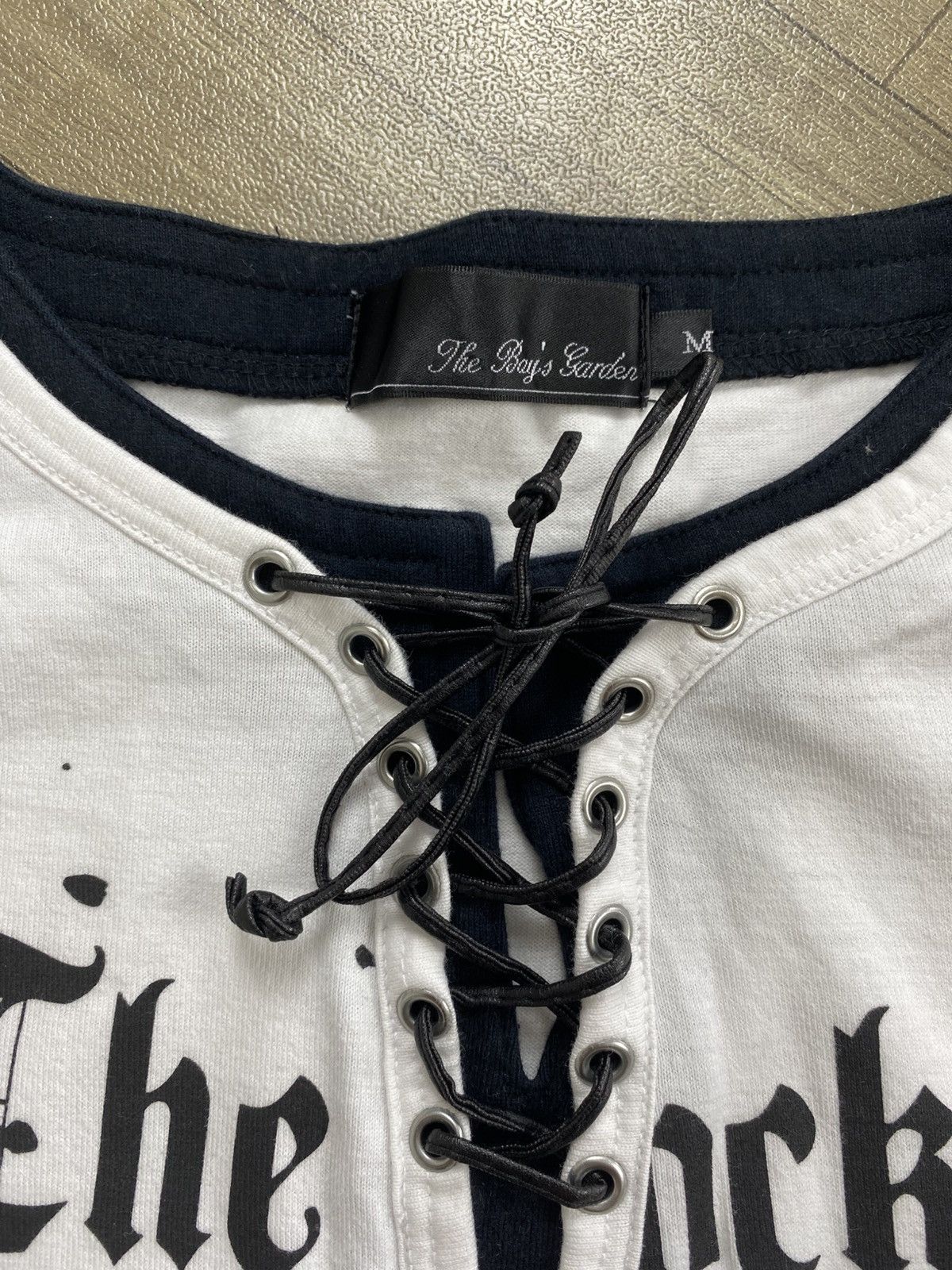If Six Was Nine 2000s The Boys Garden Poem Punk Seditionaries Lgb Laces Tee Size US S / EU 44-46 / 1 - 4 Thumbnail