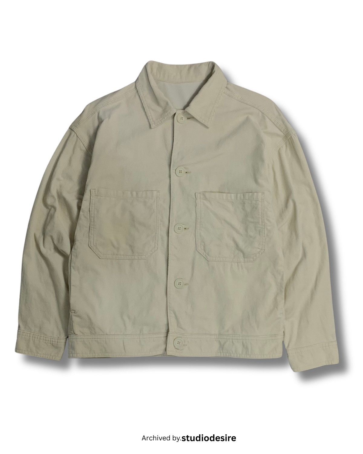 GU × Uniqlo × Vintage GU x Uniqlo X vintage chef outer corduroy boxy jacket Size US M / EU 48-50 / 2 - 1 Thumbnail