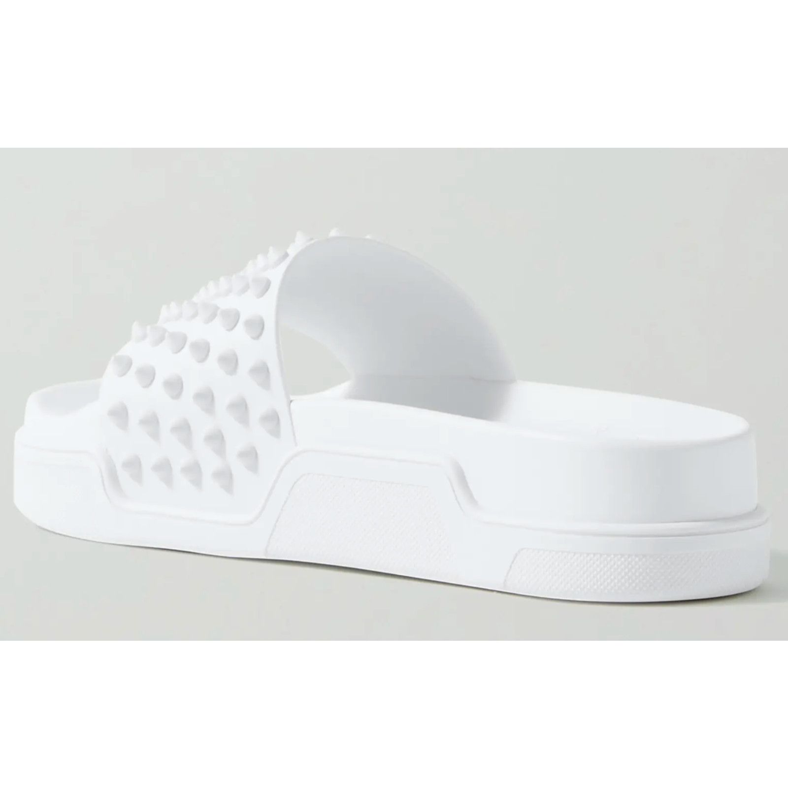 Christian Louboutin Christian Louboutin Fun Flat Bianco Platform Sandal 43 10 Size US 10 / EU 43 - 5 Thumbnail