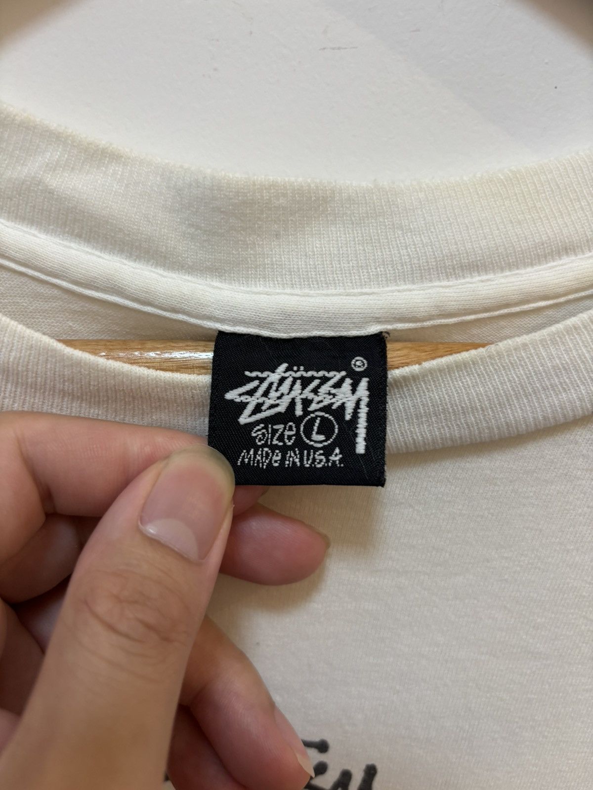Stussy Vintage 90's Stussy All Star wore by Tom Hardy Size US L / EU 52-54 / 3 - 3 Thumbnail