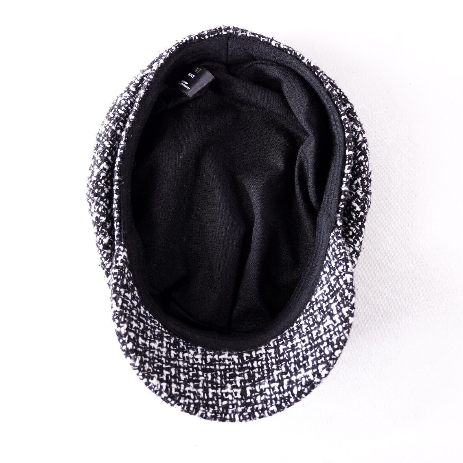 Other Mixit Knitted Crosshatch Checker Breton Hat Golf Cap Beret Size ONE SIZE - 7 Thumbnail