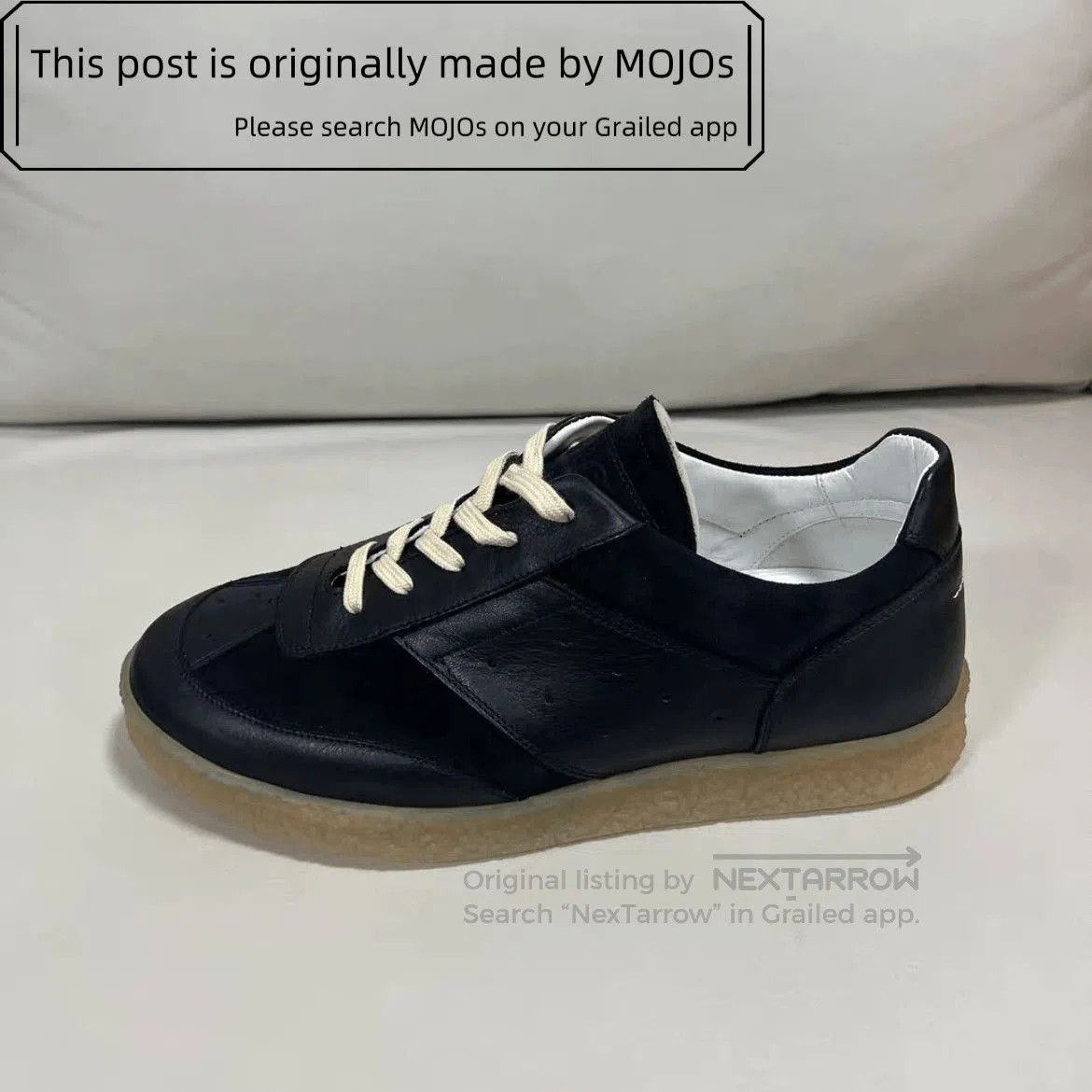 Maison Margiela Sz 42 Maison Margiela MM6 Bubber Bottom Black Trainner. Size US 9 / EU 42 - 3 Thumbnail