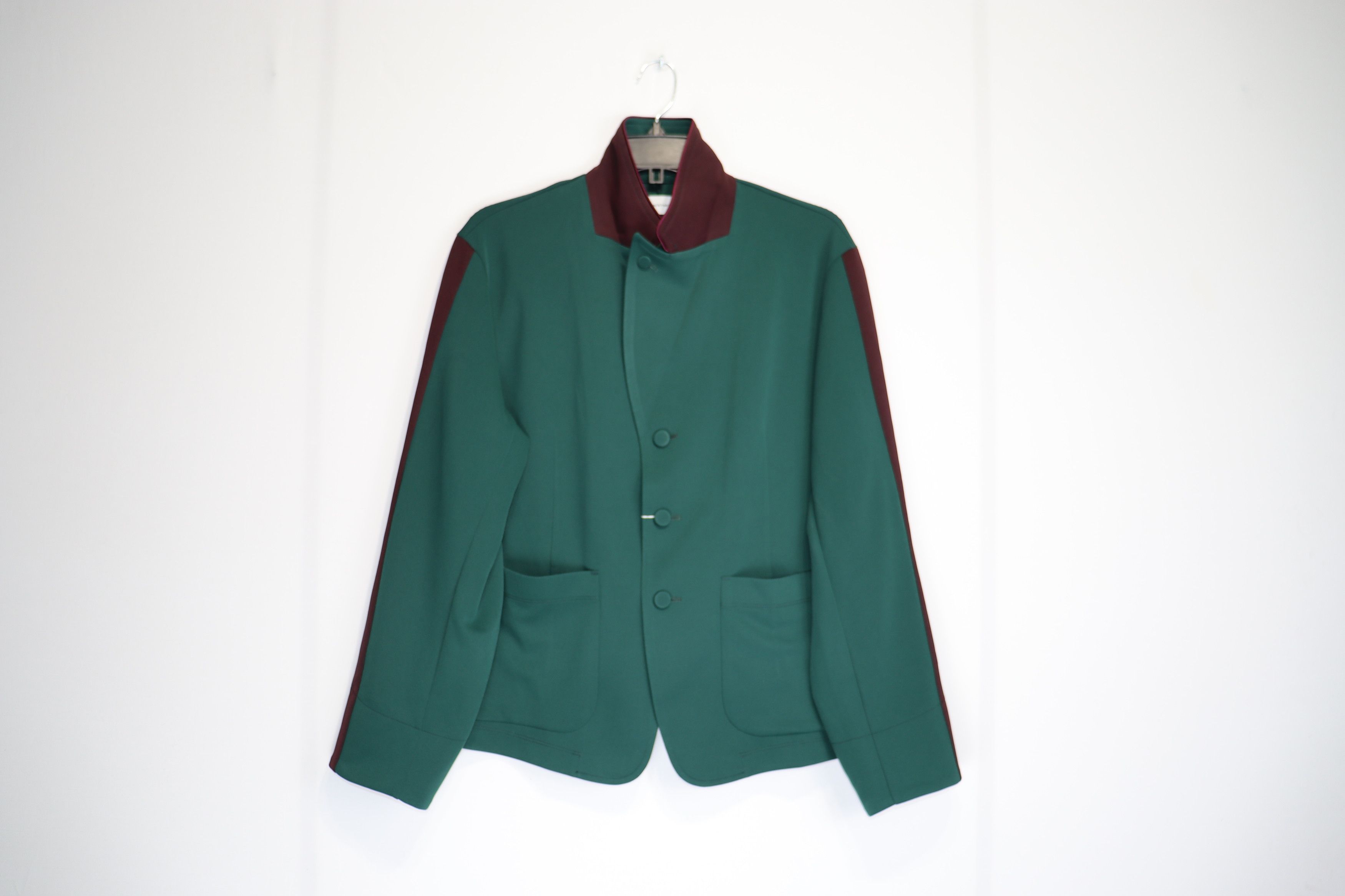 Facetasm o1rshd1 Techno Jersey Blazer in Green Size US L / EU 52-54 / 3 - 3 Thumbnail