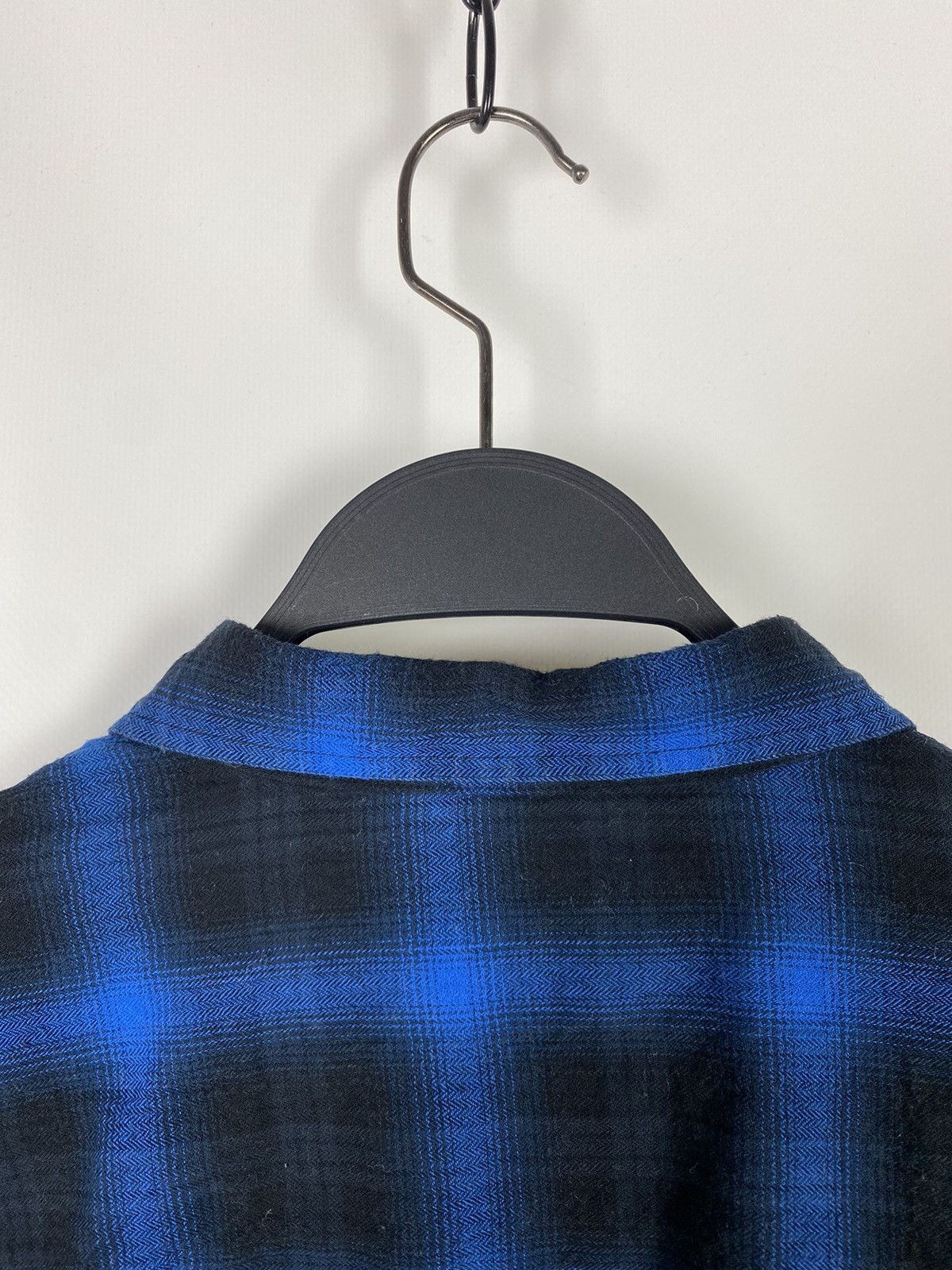 Officine Generale Officine Generale x Barneys New York Wrinkled Flannel Shirt Size US M / EU 48-50 / 2 - 8 Thumbnail