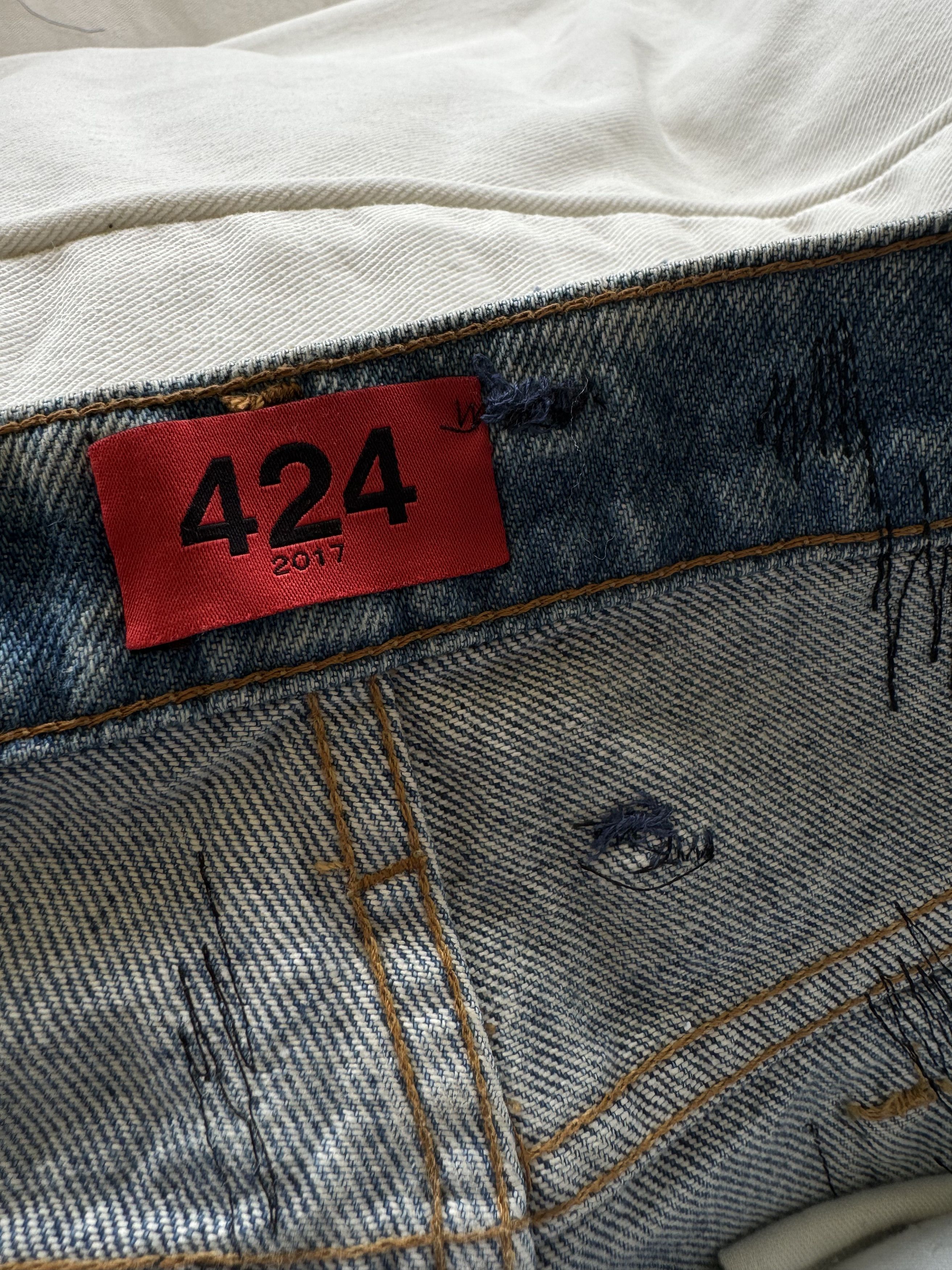 424 Ant Label x 424 Denim Size US 32 / EU 48 - 12 Thumbnail