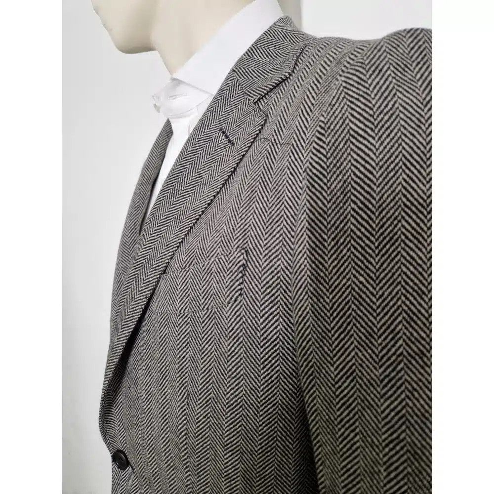 Tom Ford o1loc1c0425 2LYN01 Wool Mohair Suit in Grey Size US L / EU 52-54 / 3 - 3 Thumbnail