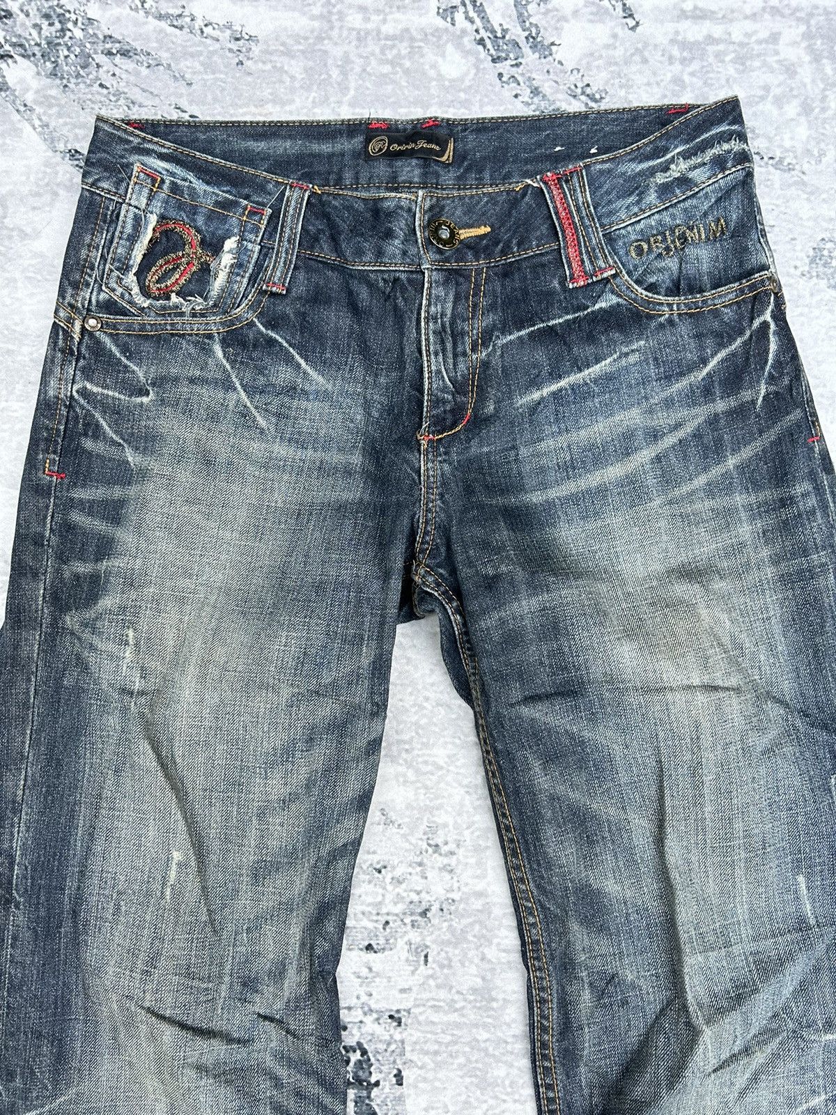 If Six Was Nine Super Flared Japan Brand Jeans Size US 32 / EU 48 - 2 Thumbnail