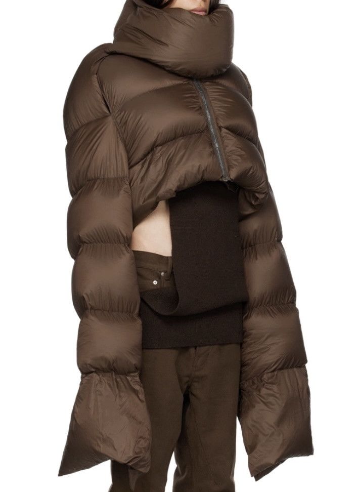Rick Owens Rick Owens Brown Babel Mountain Down Jacket Size XXL / US 16-18 / IT 52-54 - 1 Thumbnail