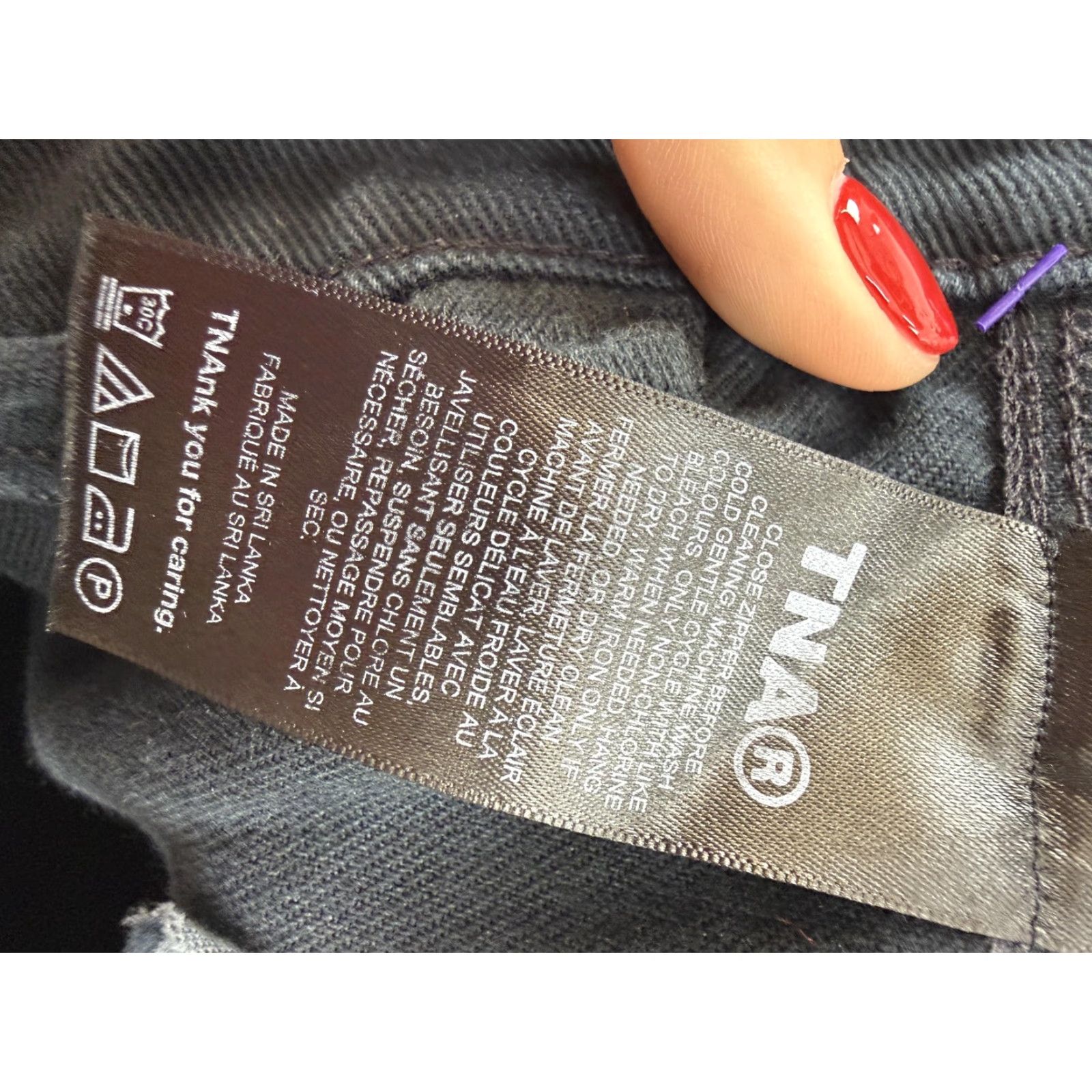 TNA Tna Pants Womens 10 Black Carpenter Straight Leg Cotton Twill Workwear Aritzia Size 32" / US 10 / IT 46 - 5 Thumbnail