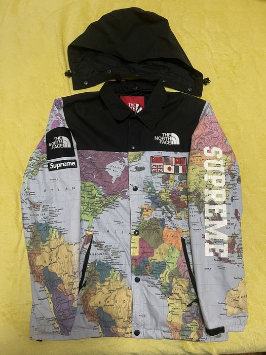 Supreme Supreme tnf north face 14ss maps atlas coach Jacket | Grailed