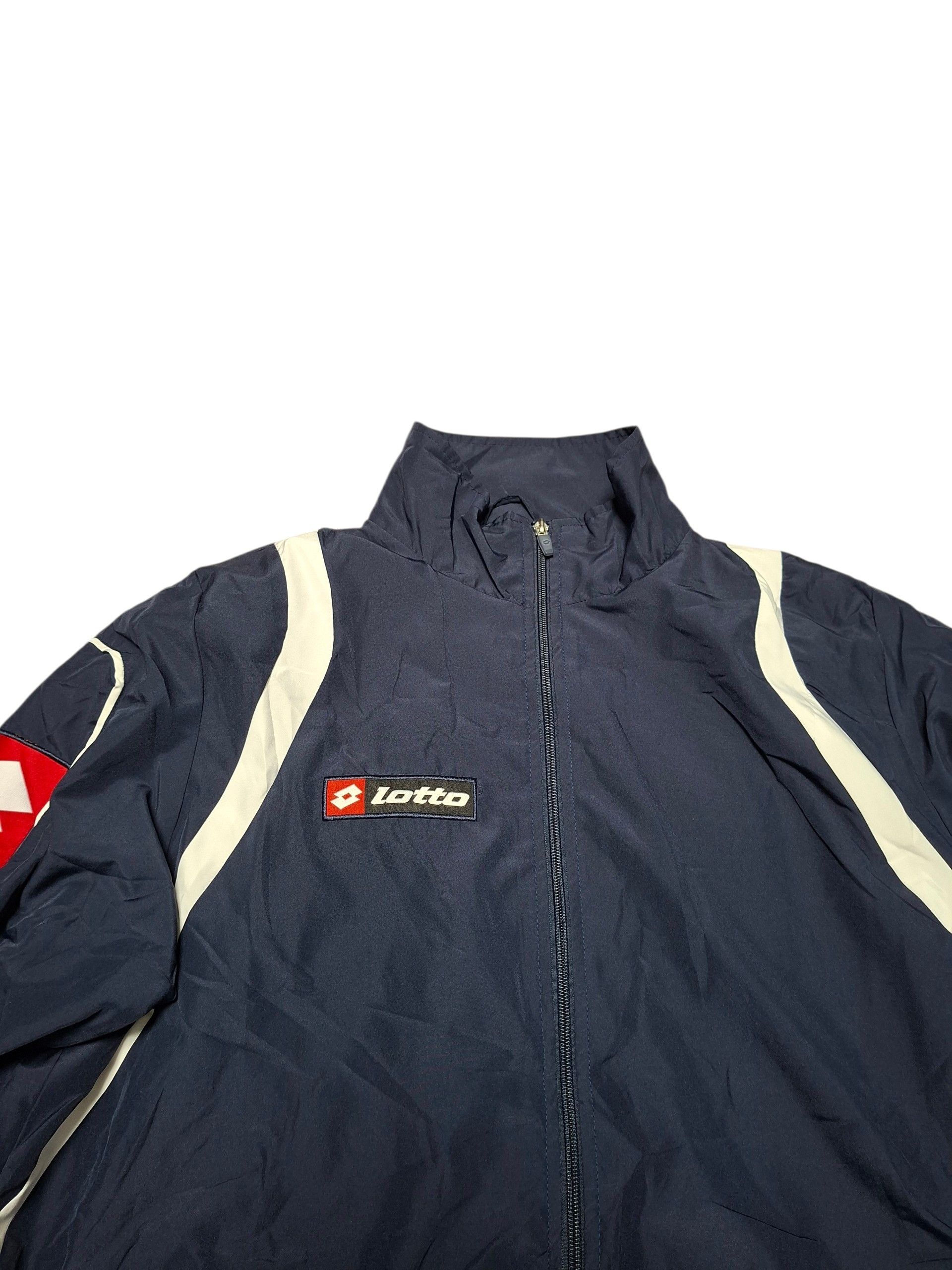 Lotto Sport LOTTO VINTAGE SOCCER NYLON TRACK JACKET Size US XXL / EU 58 / 5 - 2 Thumbnail
