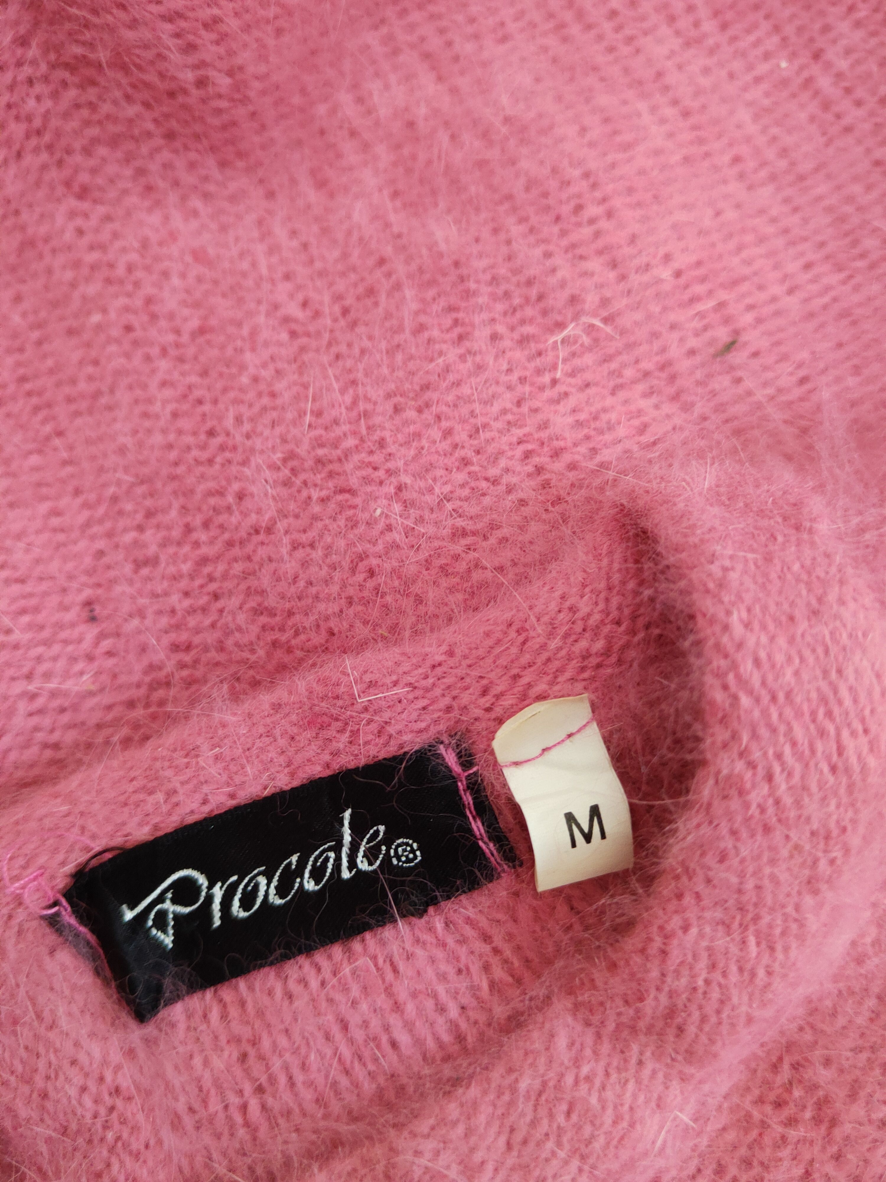 Homespun Knitwear × Japanese Brand Procole Pink Shag Shaggy Fur Mohair Knitwear #S2019 Size M / US 6-8 / IT 42-44 - 13 Thumbnail