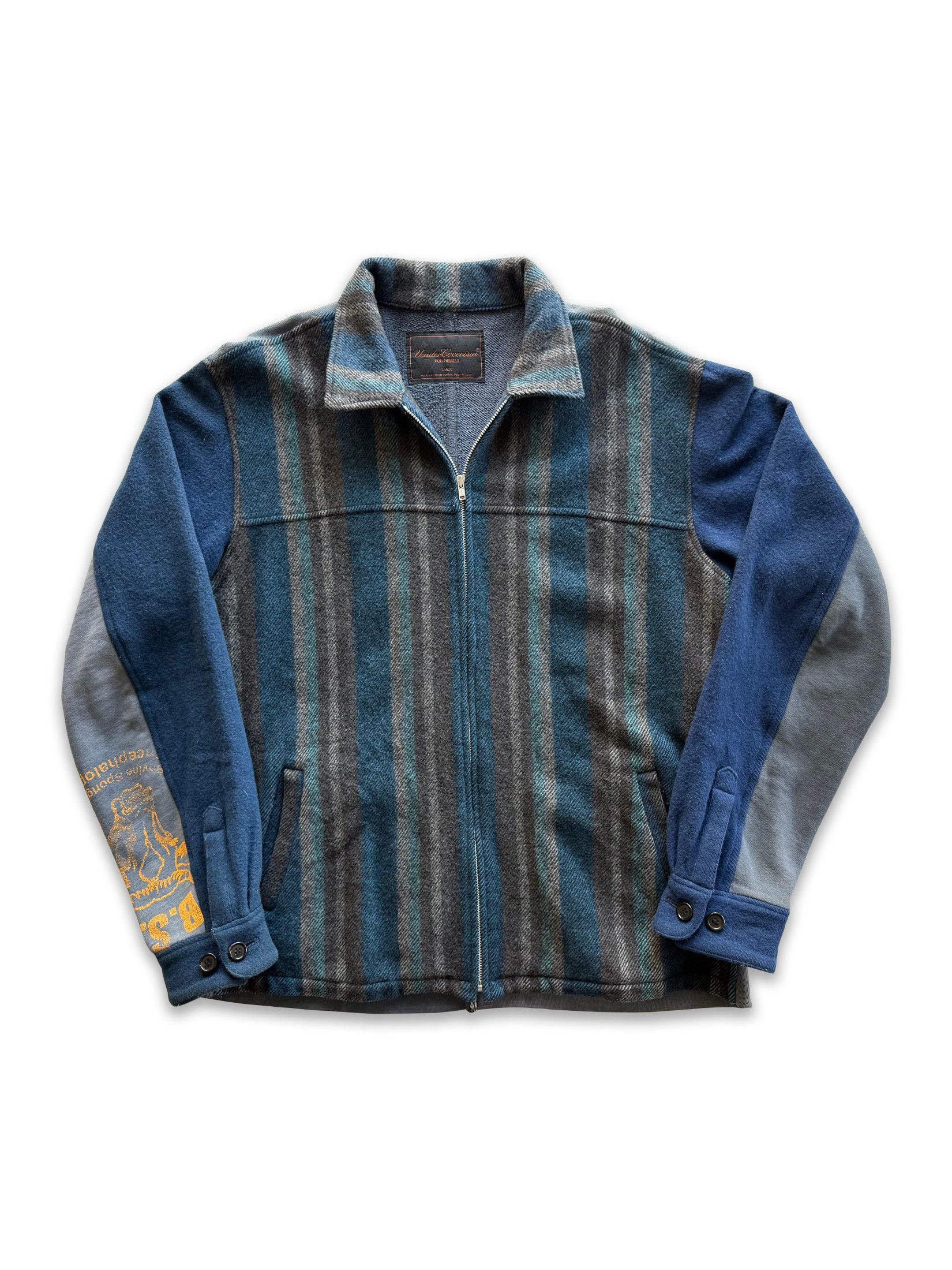 Undercover AW03 Paper Doll Hybrid Reconstructed Wool Jacket Size US L / EU 52-54 / 3 - 2 Thumbnail