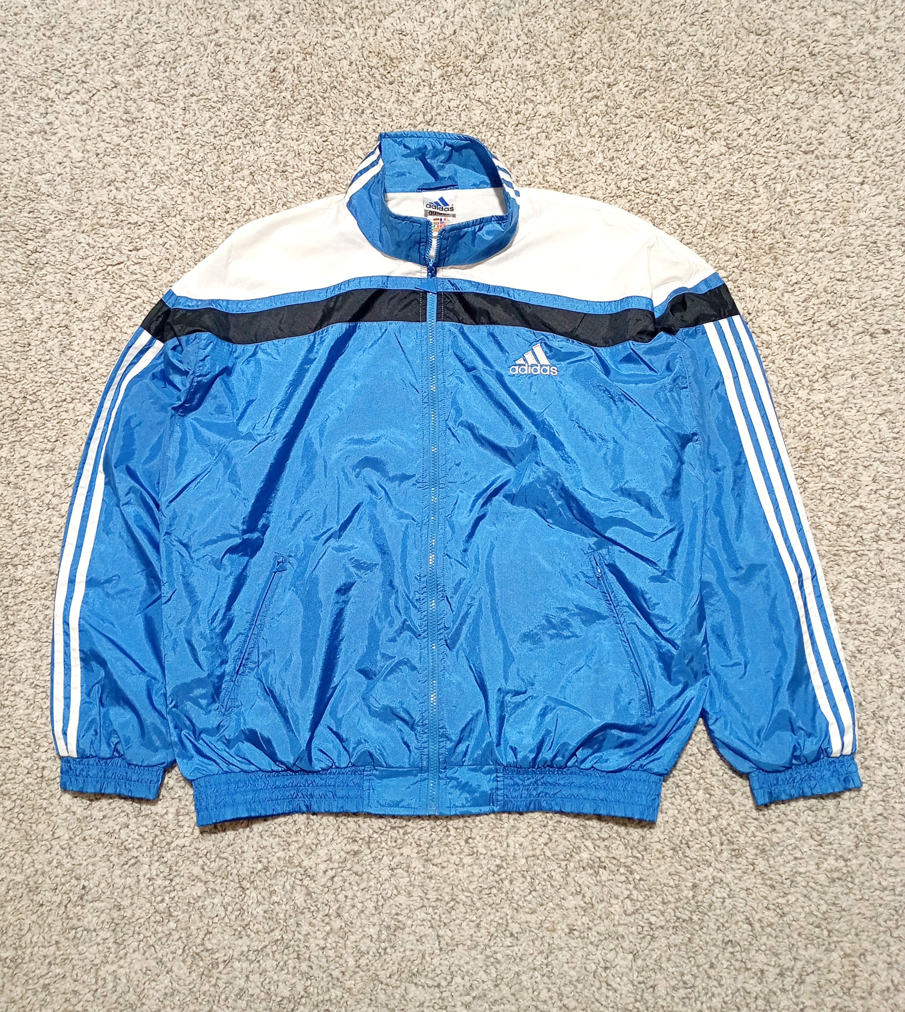 Adidas ADIDAS VINTAGE 90S NYLON TRACK JACKET Size US L / EU 52-54 / 3 - 2 Thumbnail