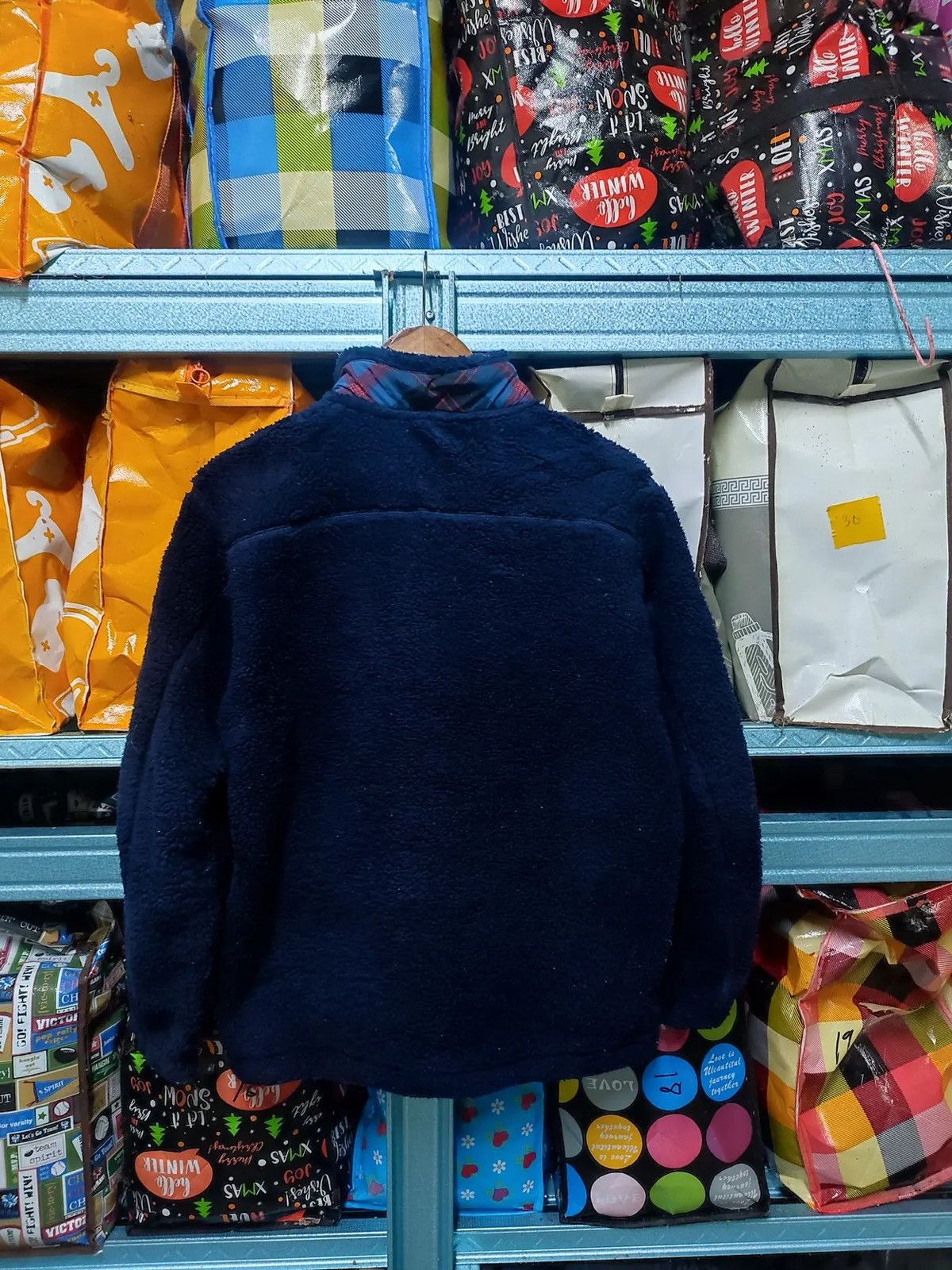 JW Anderson × Uniqlo JW Anderson x Uniqlo Fleece Zip Jacket (Navy) Size US M / EU 48-50 / 2 - 6 Thumbnail