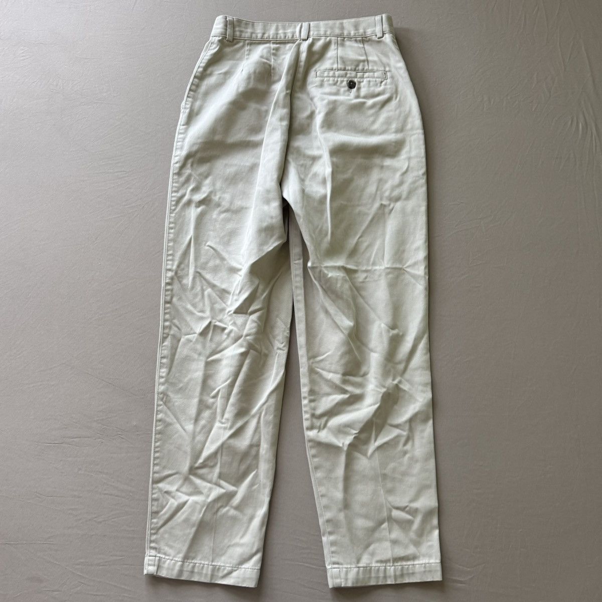 L.L. Bean Vintage L.L.Bean High Waisted Trousers Size 27" / US 4 / IT 40 - 2 Thumbnail