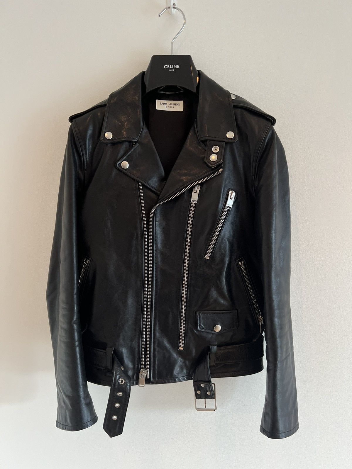 Hedi Slimane × Saint Laurent Paris Saint Laurent SS14 L17 Riveted