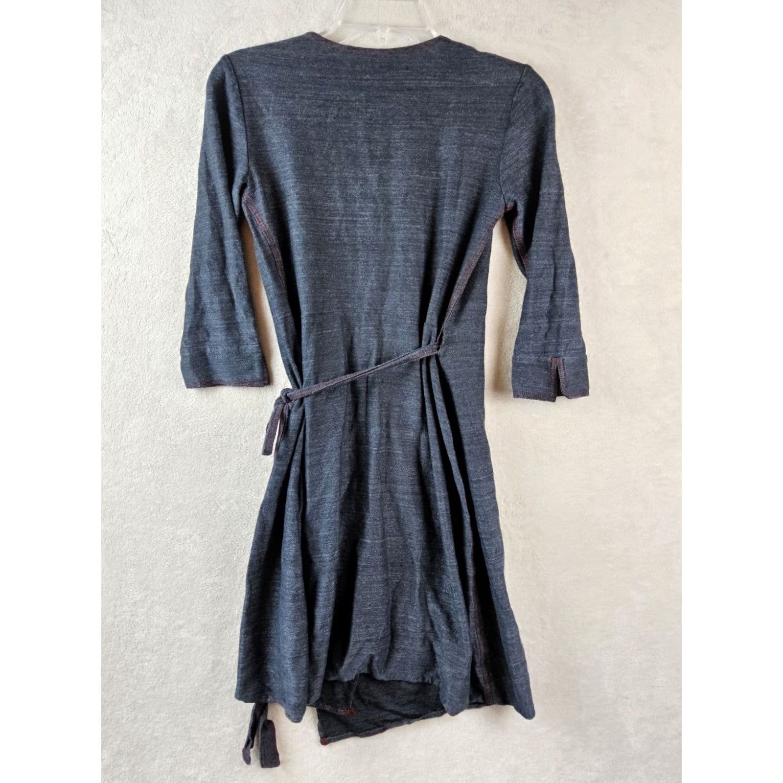 Diane von Furstenberg Diane von Furstenberg Dress Wrap 3/4 Sleeve Knee Length Size 6 Womens Multicolor Size M / US 6-8 / IT 42-44 - 4 Thumbnail