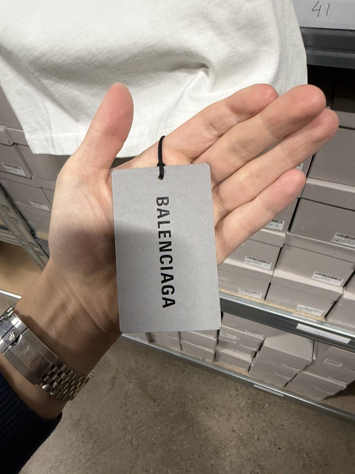 Balenciaga Balenciaga Campaign T-Shirt NEW 750$ Size S / US 4 / IT 40 - 5 Thumbnail