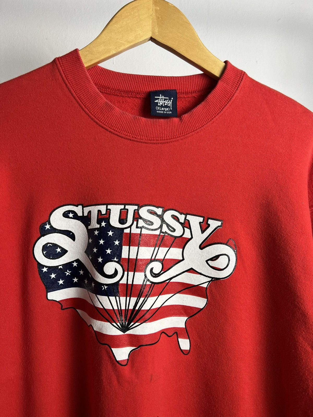 Stussy × Vintage Vintage 1990s Stussy Ripoff Alabama Band Crewneck Size US XL / EU 56 / 4 - 2 Thumbnail