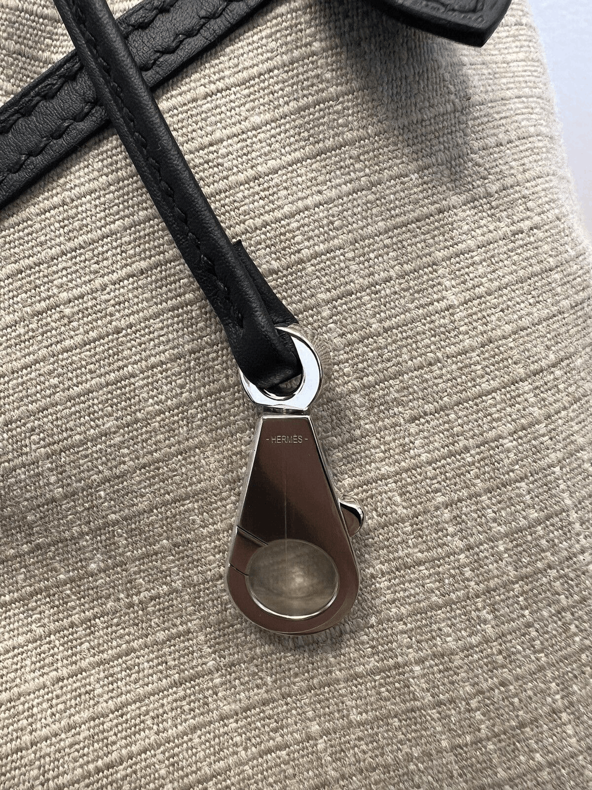 Hermes HERMES ALLBACK Bivouac Canvas Swift Calfskin Backpack $6700 Size ONE SIZE - 6 Thumbnail