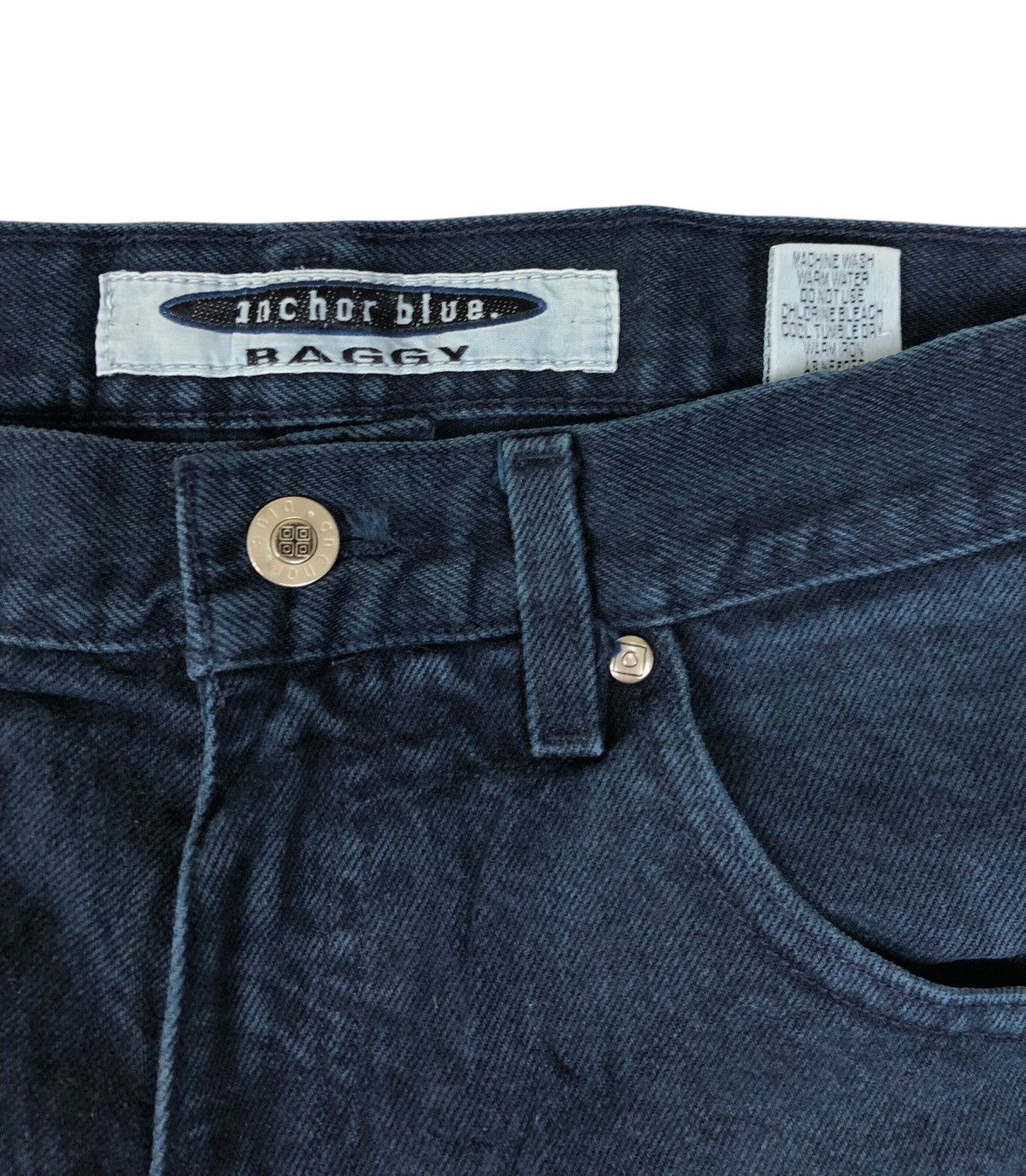 Southpole Anchor Blue Baggy Hip Hop Denim Jeans Size US 32 / EU 48 - 7 Thumbnail