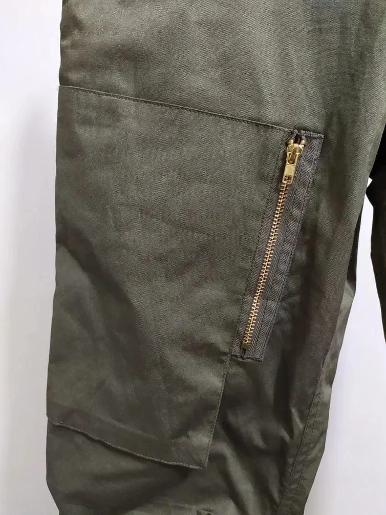 Japanese Brand VAROSH Japan Multi Pocket CargoTactical Utility olive Pants Size US 28 / EU 44 - 6 Thumbnail