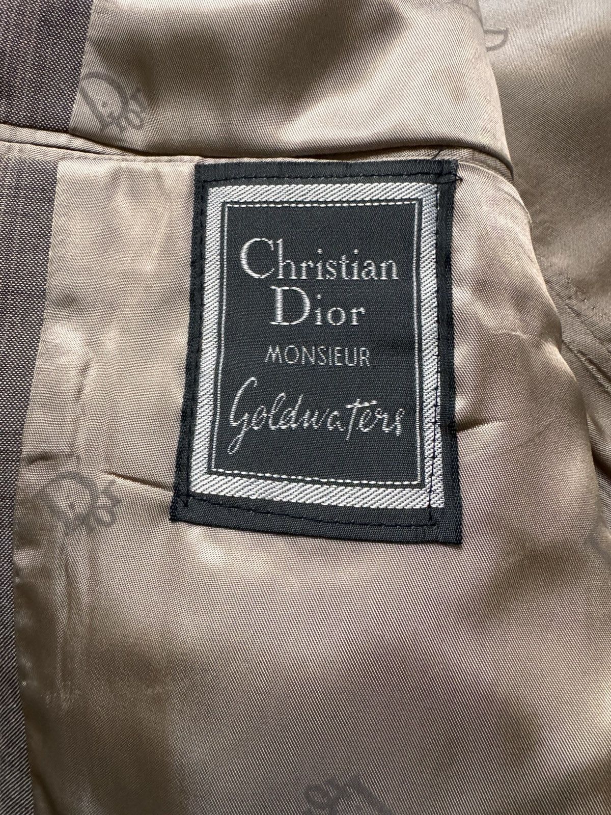 Christian Dior Monsieur Christian Dior Monsieur Prince of Wales Wool Suit Size 40R - 7 Thumbnail