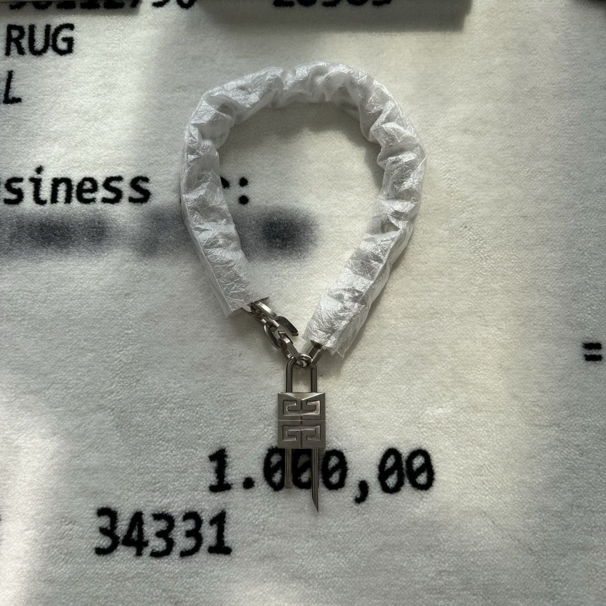 Givenchy FW21 OG 4G Padlock Necklace Size ONE SIZE - 3 Thumbnail