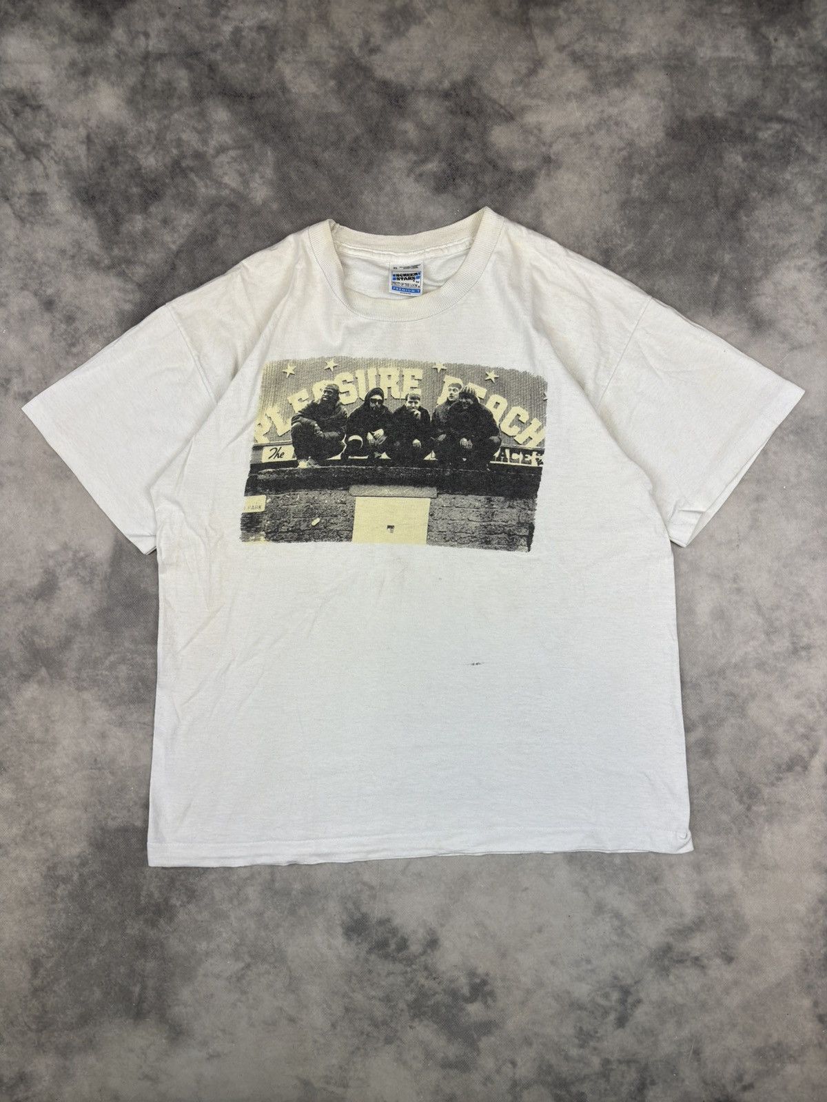 Other Pleasure Beach The Ace Rap T shirt tee Single stitch 90s Size US XL / EU 56 / 4 - 1 Thumbnail