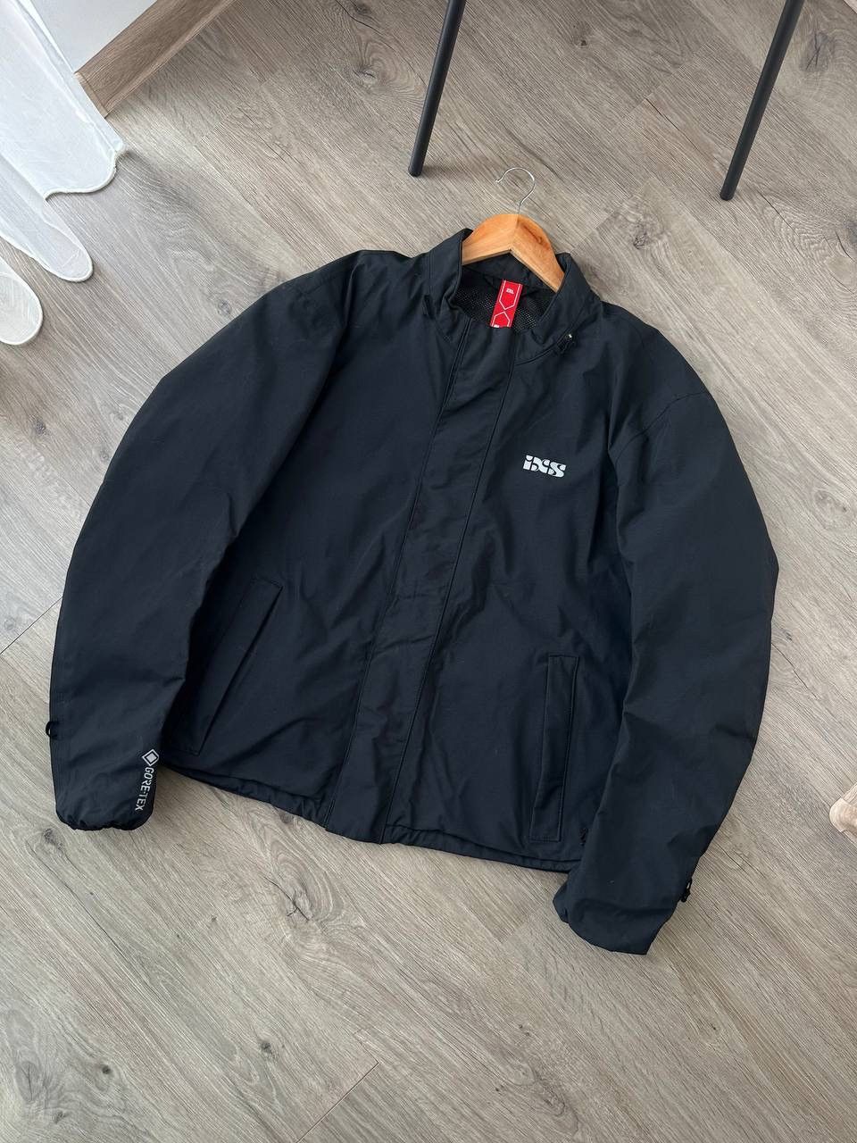 Japanese Brand × Vintage Vintage Japanese Black IXS Gore-Tex Jacket Size US M / EU 48-50 / 2 - 3 Thumbnail