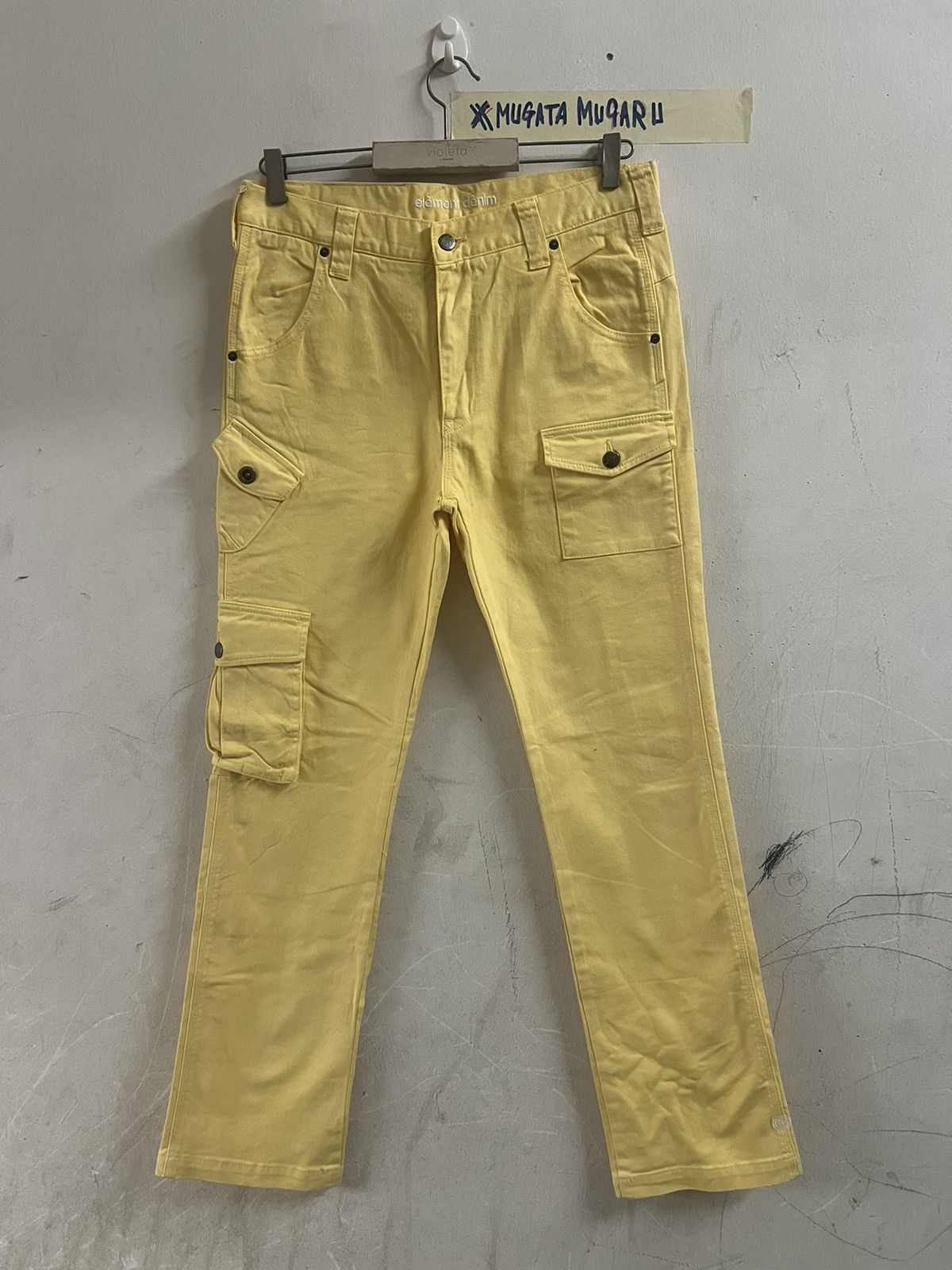 Element × Japanese Brand CARGO ELEMENT DENIM PANT Size US 32 / EU 48 - 1 Thumbnail