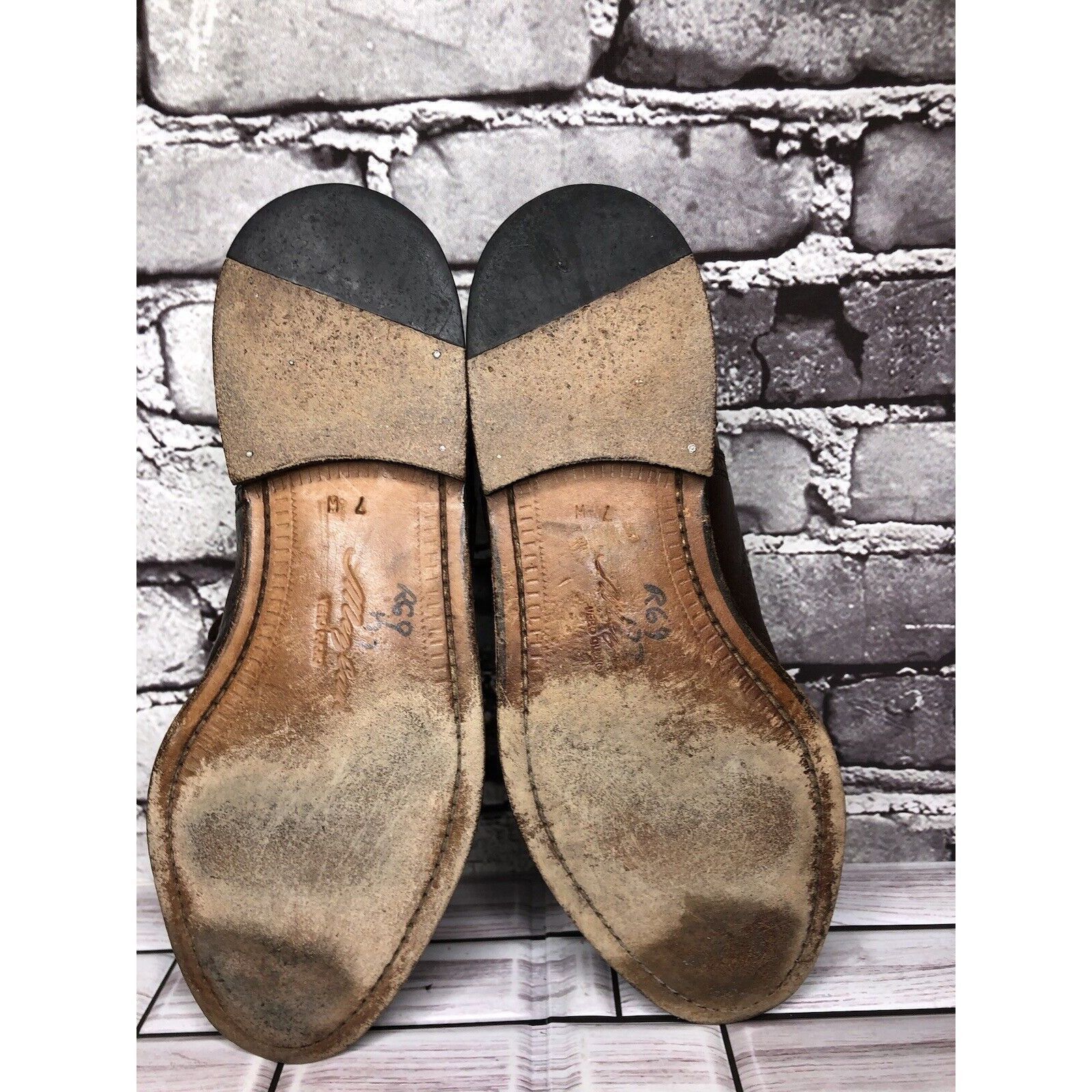Mezlan Mezlan Florence Coffee Brown Leather Pebbled CapToe Oxford S Size US 7 / EU 40 - 10 Thumbnail