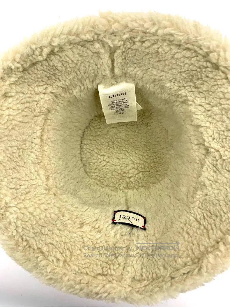 Gucci Gucci Old flower full print plush fisherman's hat sun hat Size ONE SIZE - 4 Thumbnail