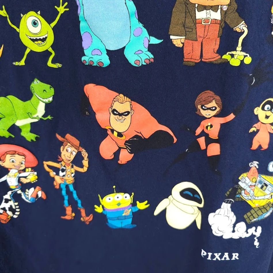 Disney **Blue Monsters Inc Up Pixar Characters T-Shirt Mens Large** User: **Blue Monsters Inc Up Pixar Characters T-Shirt Mens Large** Size US L / EU 52-54 / 3 - 4 Thumbnail