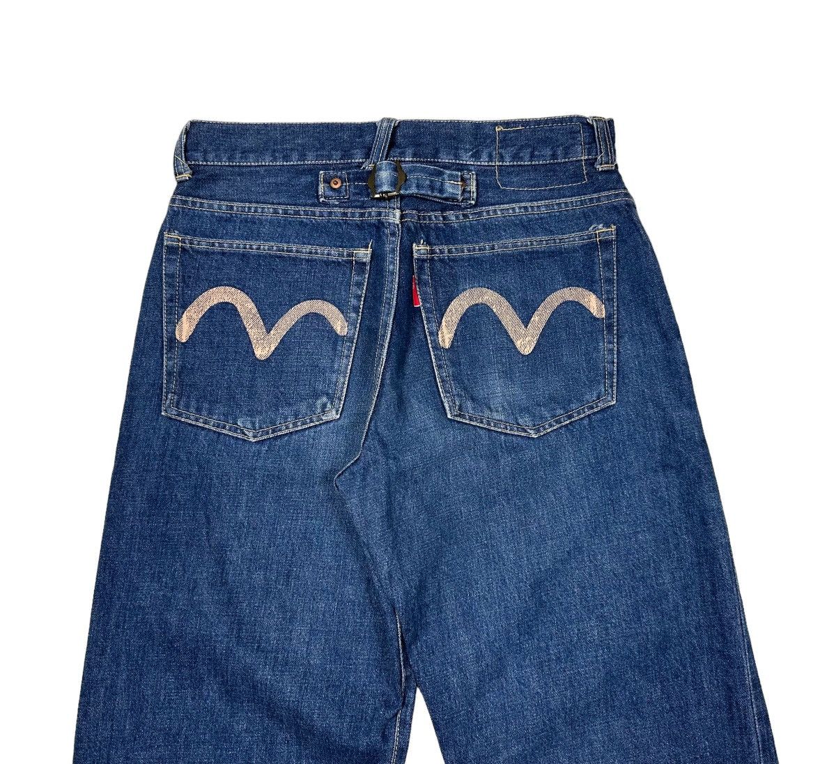 Evisu Selvedge Denim Jeans Looklike Evisu Logo Size US 28 / EU 44 - 3 Thumbnail