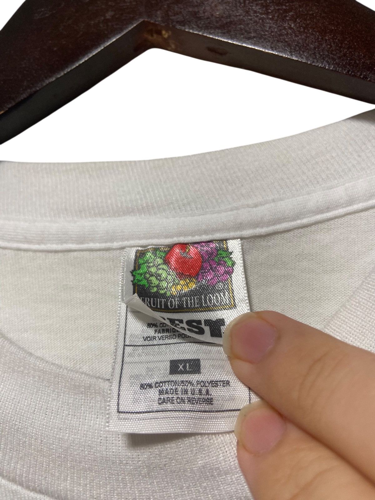 Fruit Of The Loom × Vintage Vintage 90s Florida Gambling Anonymous Hotline T Shirt XL Size US XL / EU 56 / 4 - 3 Thumbnail