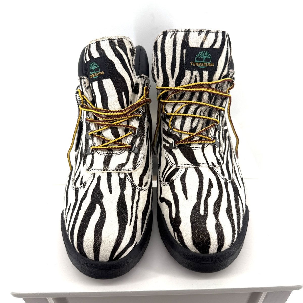 Supreme x Timberland Zebra Print Field Boot