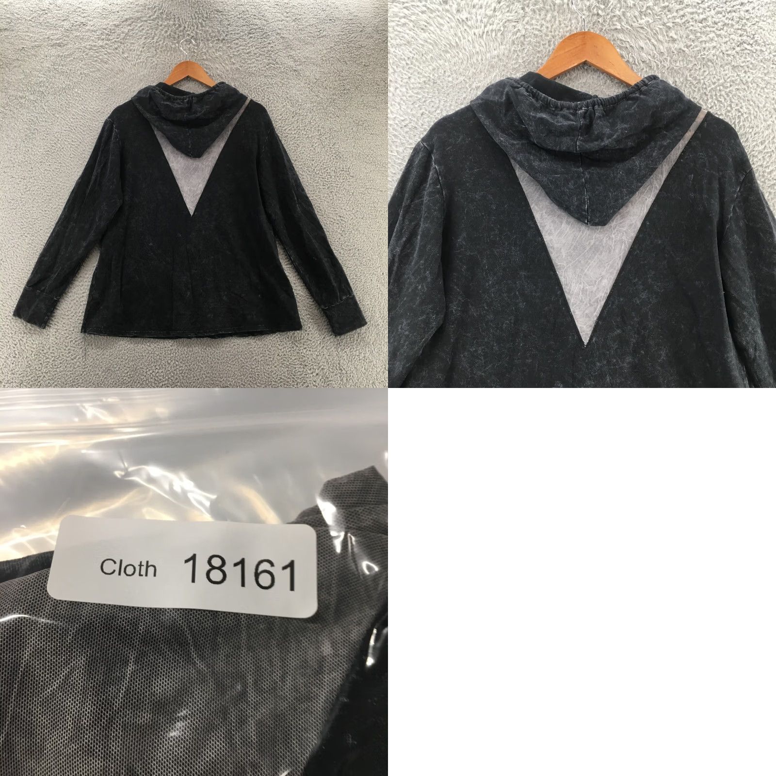 Vintage Buckle BKE Gilded Intent Hoodie Sweatshirt Top Womens L Black Pullover Size L / US 10 / IT 46 - 8 Thumbnail