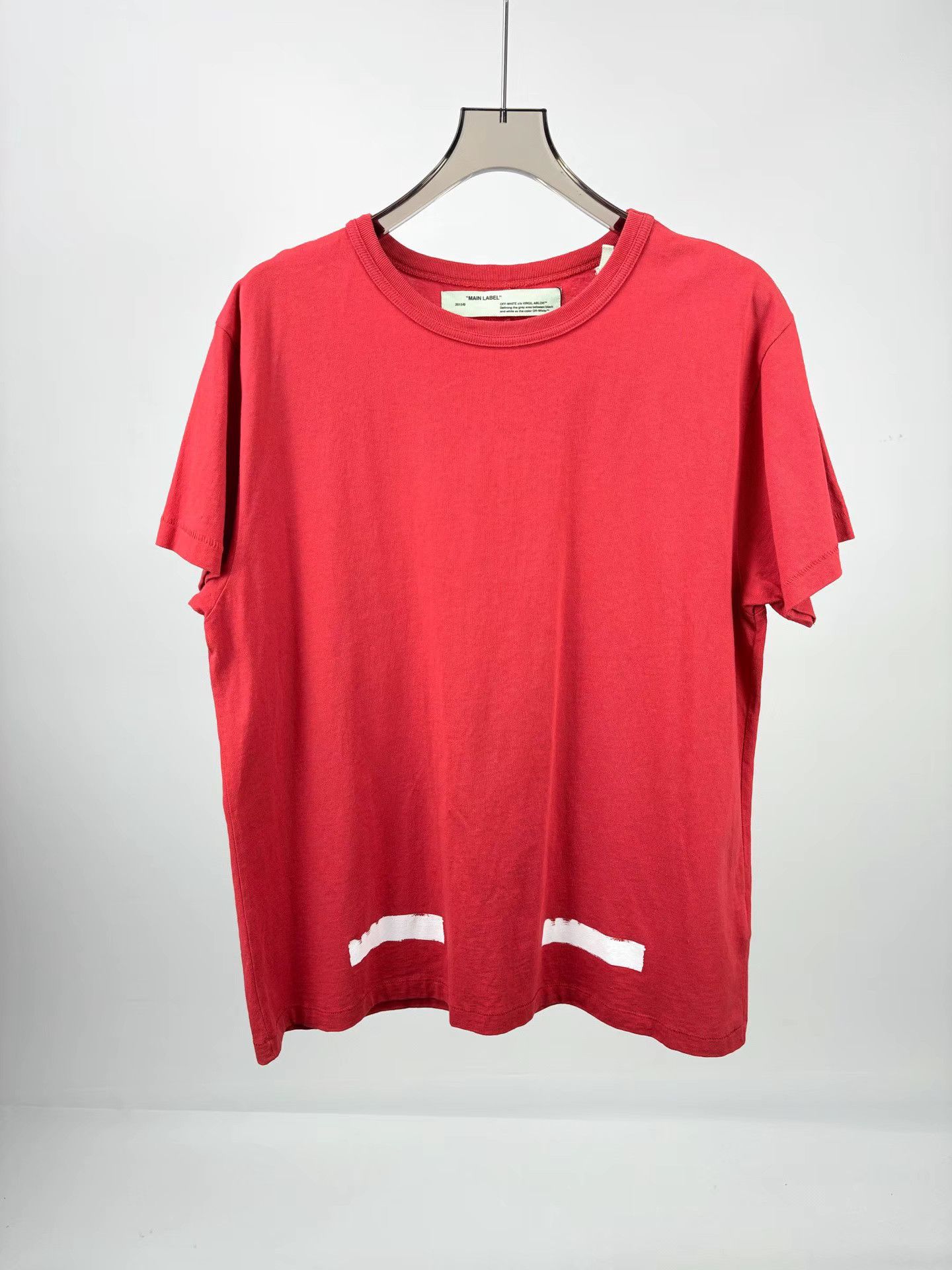 Off-White OFF WHITE Red Box Melting Print Short Sleeve Tee Size US M / EU 48-50 / 2 - 1 Thumbnail
