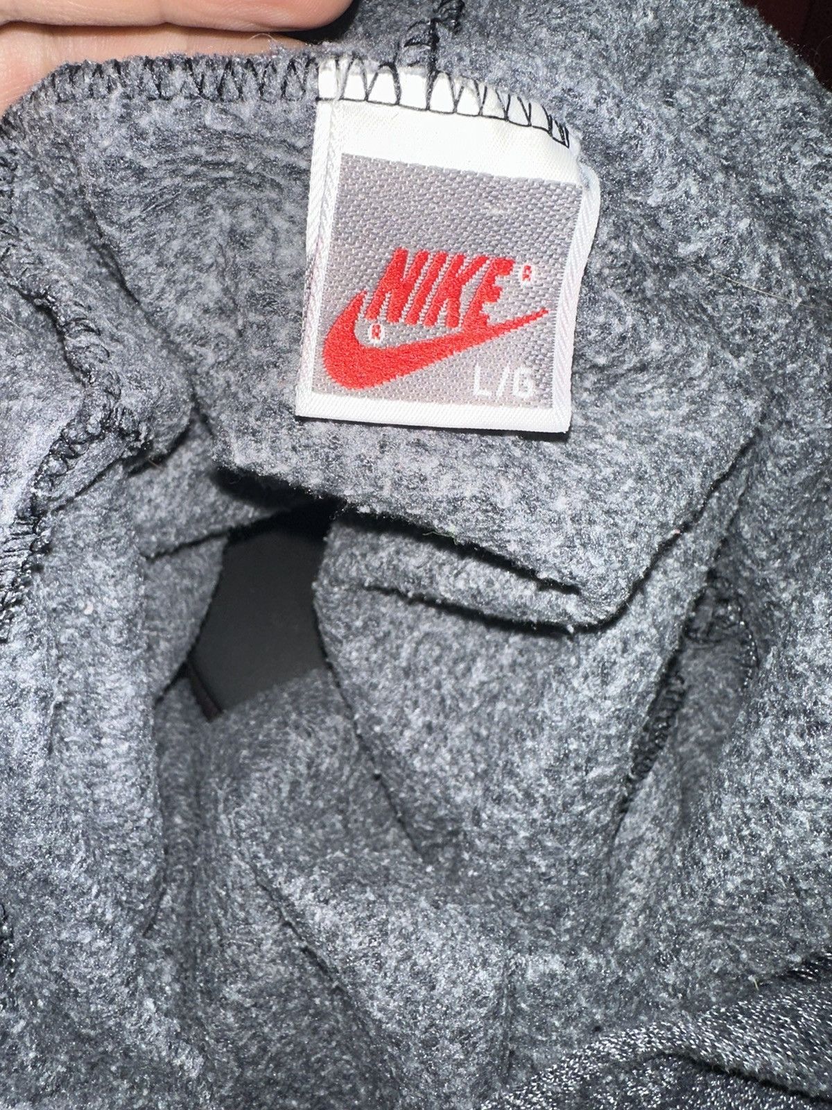 Grailed × Nike × Vintage Vintage Nike Air Hoodie 90’s Infrared Big Swoosh Logo Grail Size US L / EU 52-54 / 3 - 5 Thumbnail