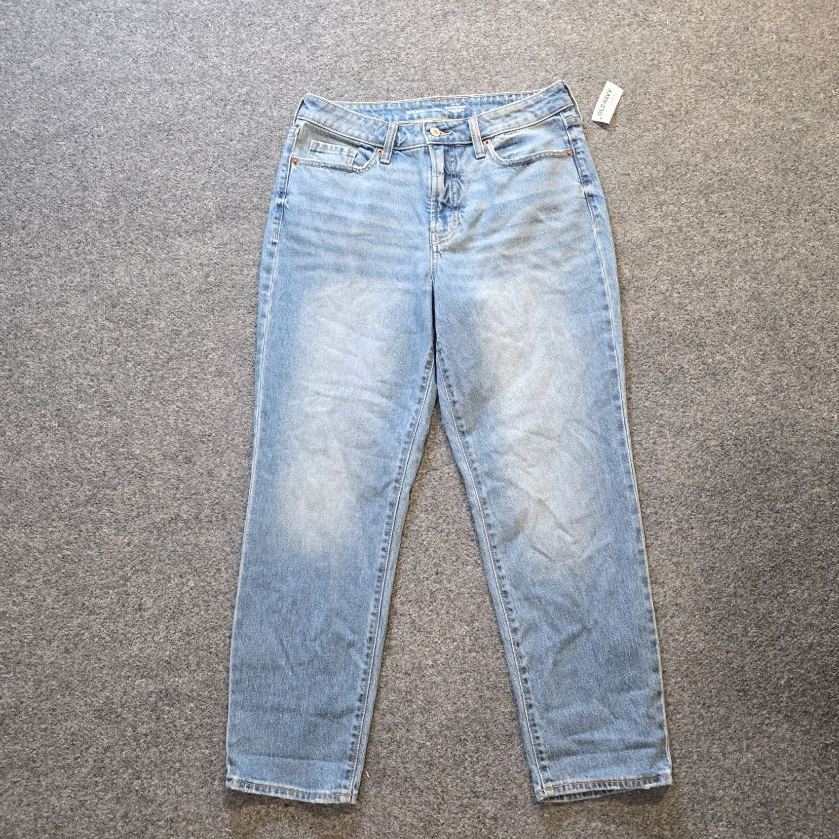 Old Navy Old Navy Jeans Womens Size 10 Blue OG Straight Light Wash Baggy Casual Capsule Jeans Women Size 32" / US 10 / IT 46 - 2 Thumbnail
