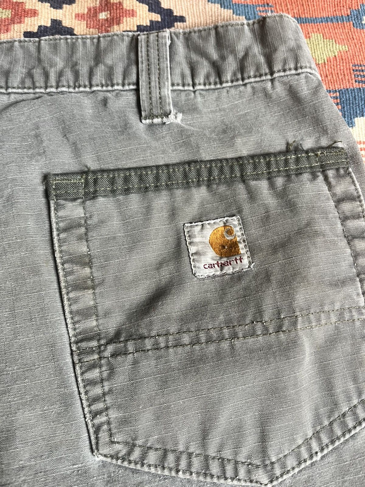 Carhartt Carhartt double knee cargo pants MOS Size US 35 - 10 Thumbnail