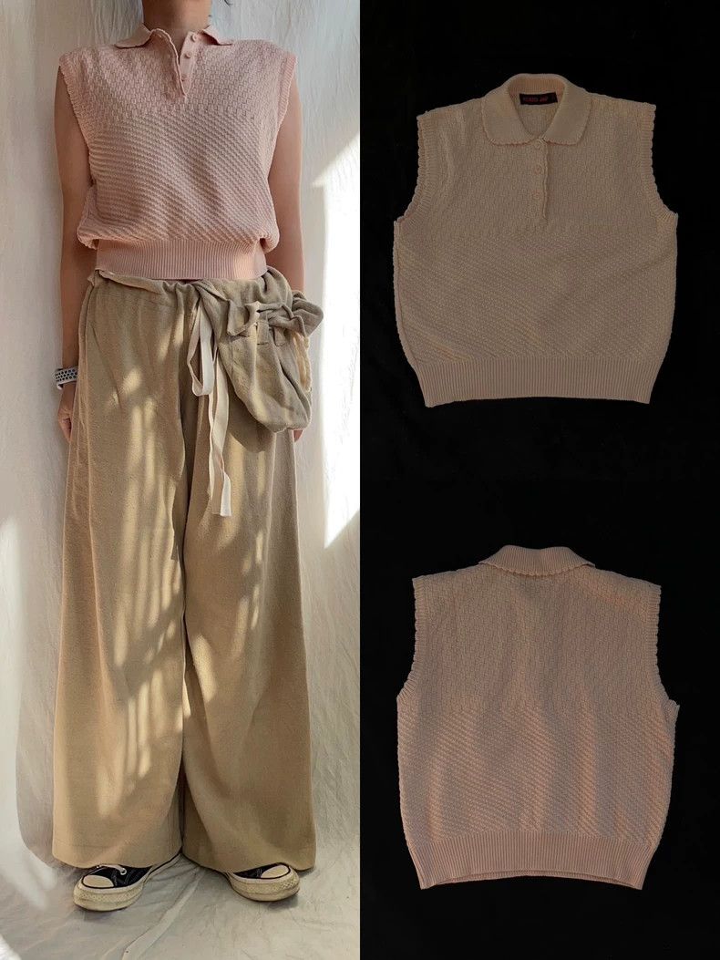 Kenzo KENZO Pink bat sleeveless top set Size S / US 4 / IT 40 - 5 Thumbnail